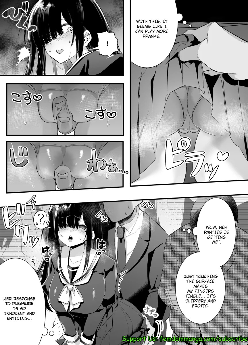 [Mio Camp (Mio Mio Mio)] Fujun Isei Kouyuu shitara Soku Taigaku no Seijun Muku na Gakuensei ni Itazura ~Densha Chikan Hen~ - Page 9
