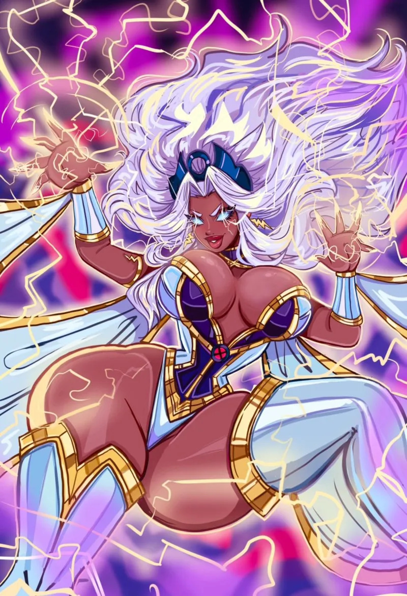 Storm, Marvel Tokon design (X-Men). - Page 9