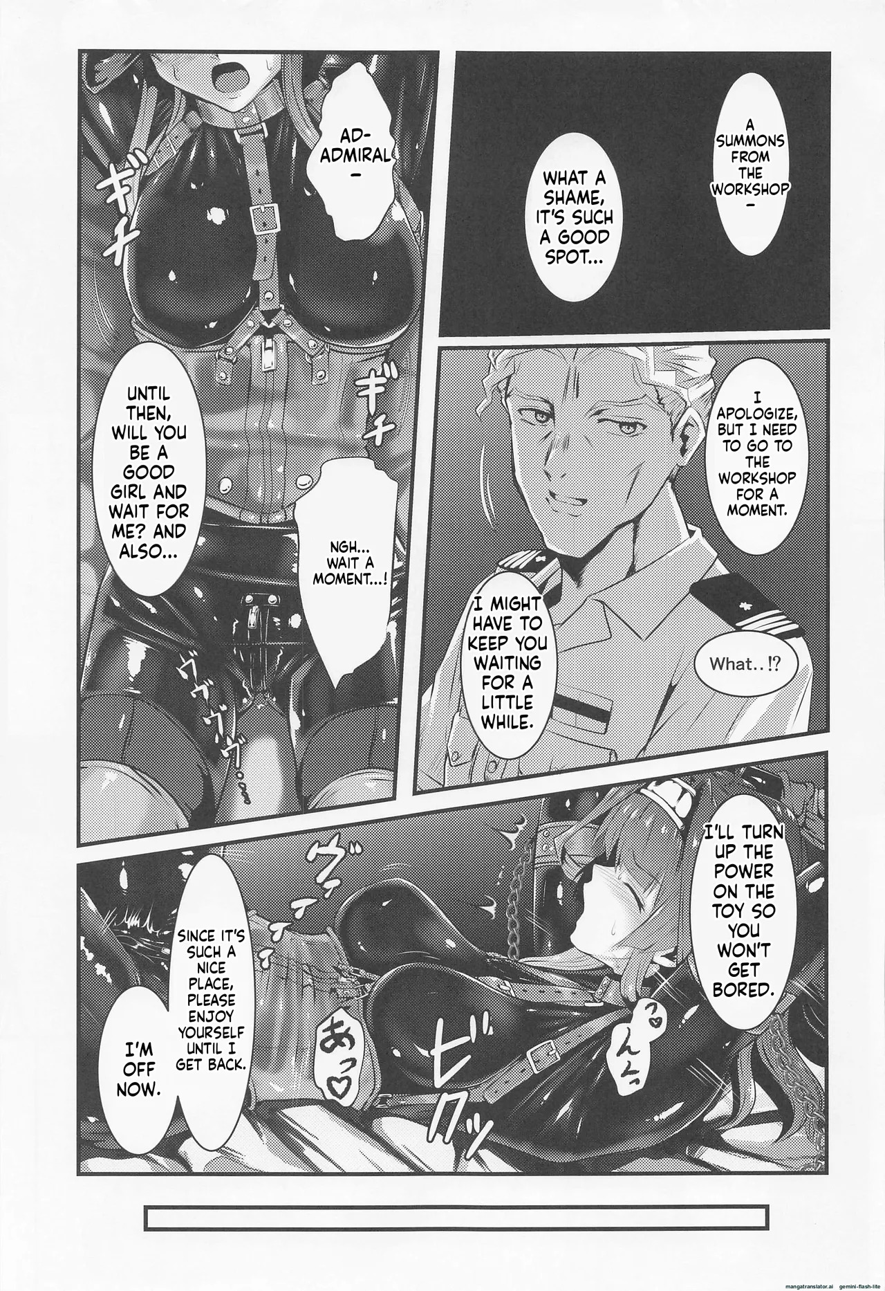 (C100) [Black lacquer (Kuro Urushi)] Cover me! (Kantai Collection -KanColle-) [English] [SCANMTL] - Page 10