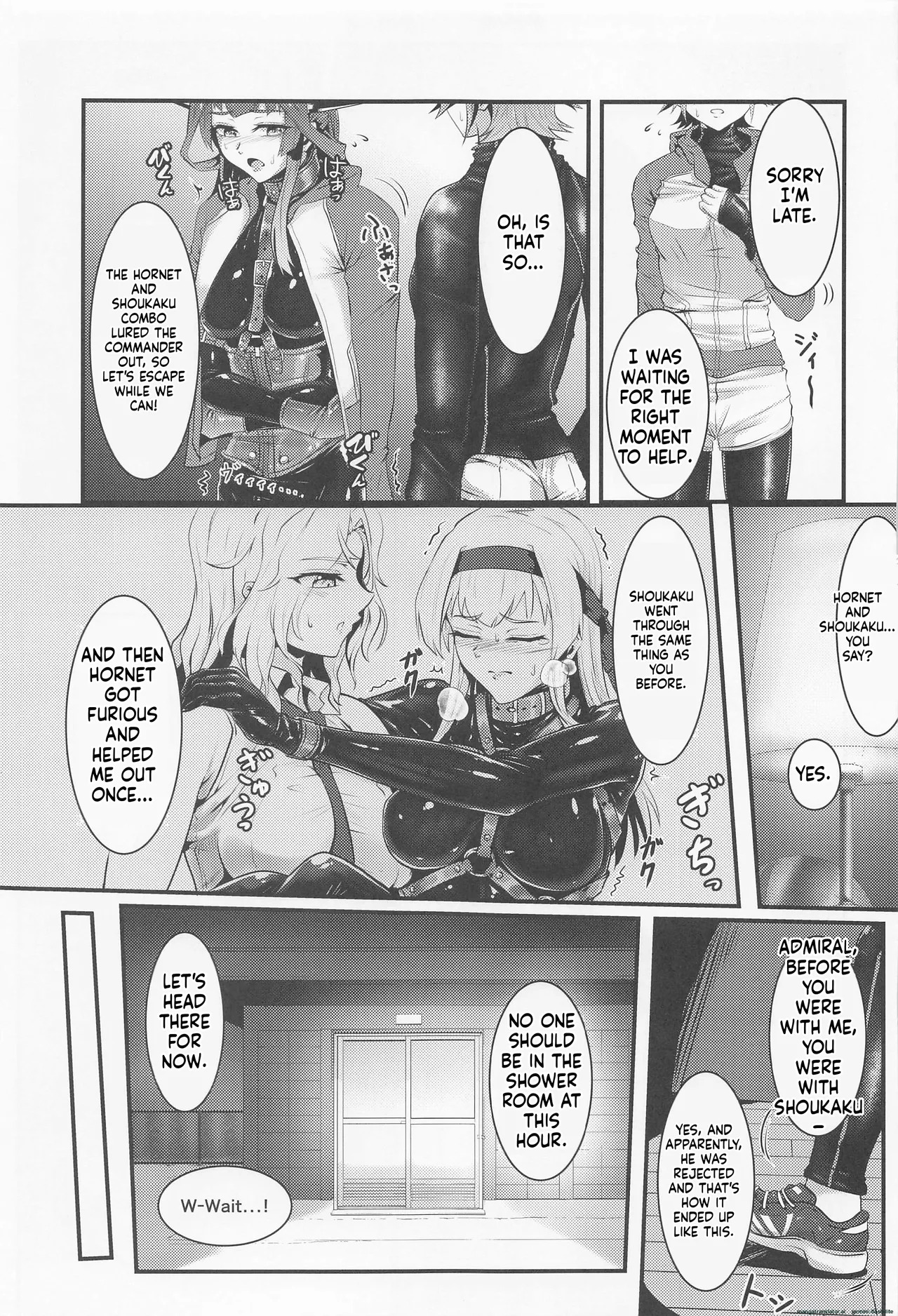 (C100) [Black lacquer (Kuro Urushi)] Cover me! (Kantai Collection -KanColle-) [English] [SCANMTL] - Page 12