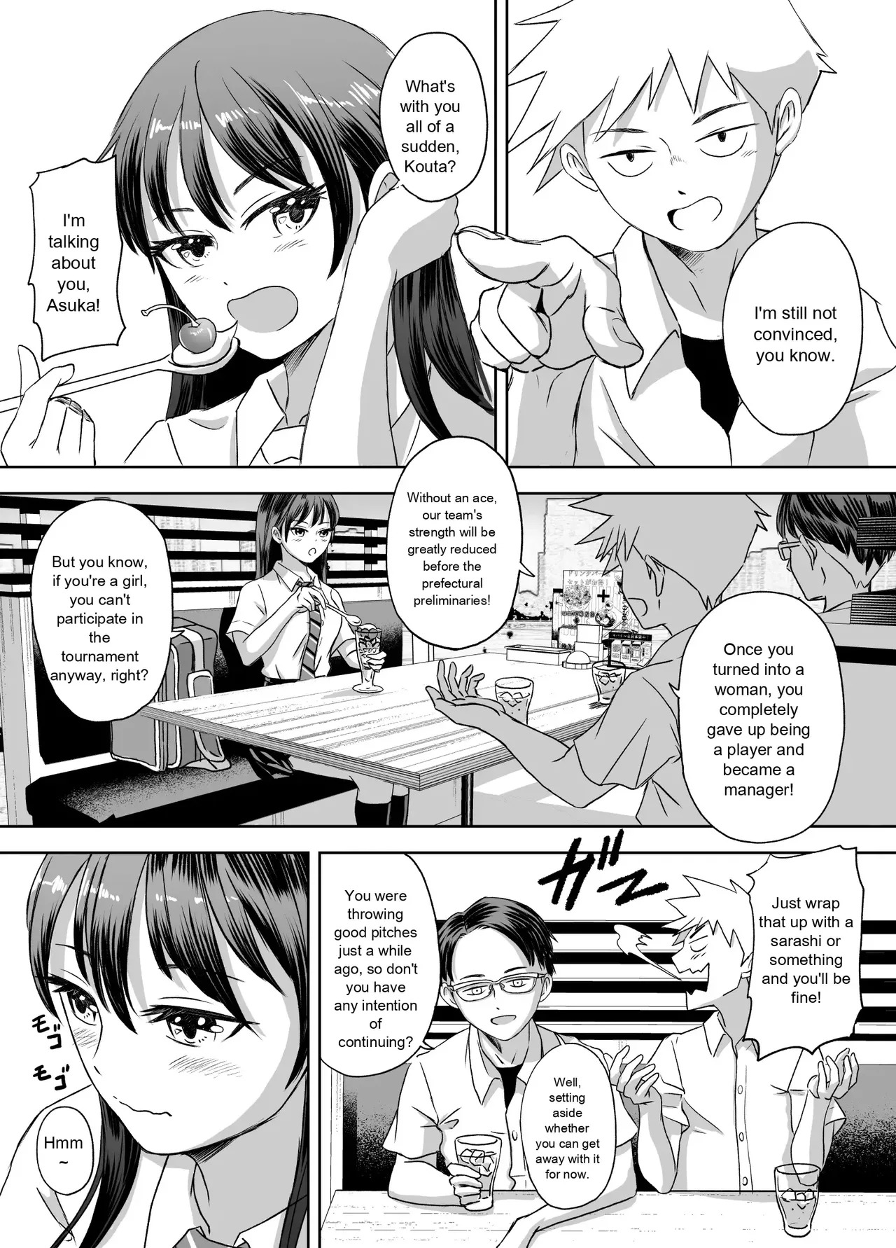 [Meganeko] The Story of How I Became a High School Girl Before the School Trip - Page 54
