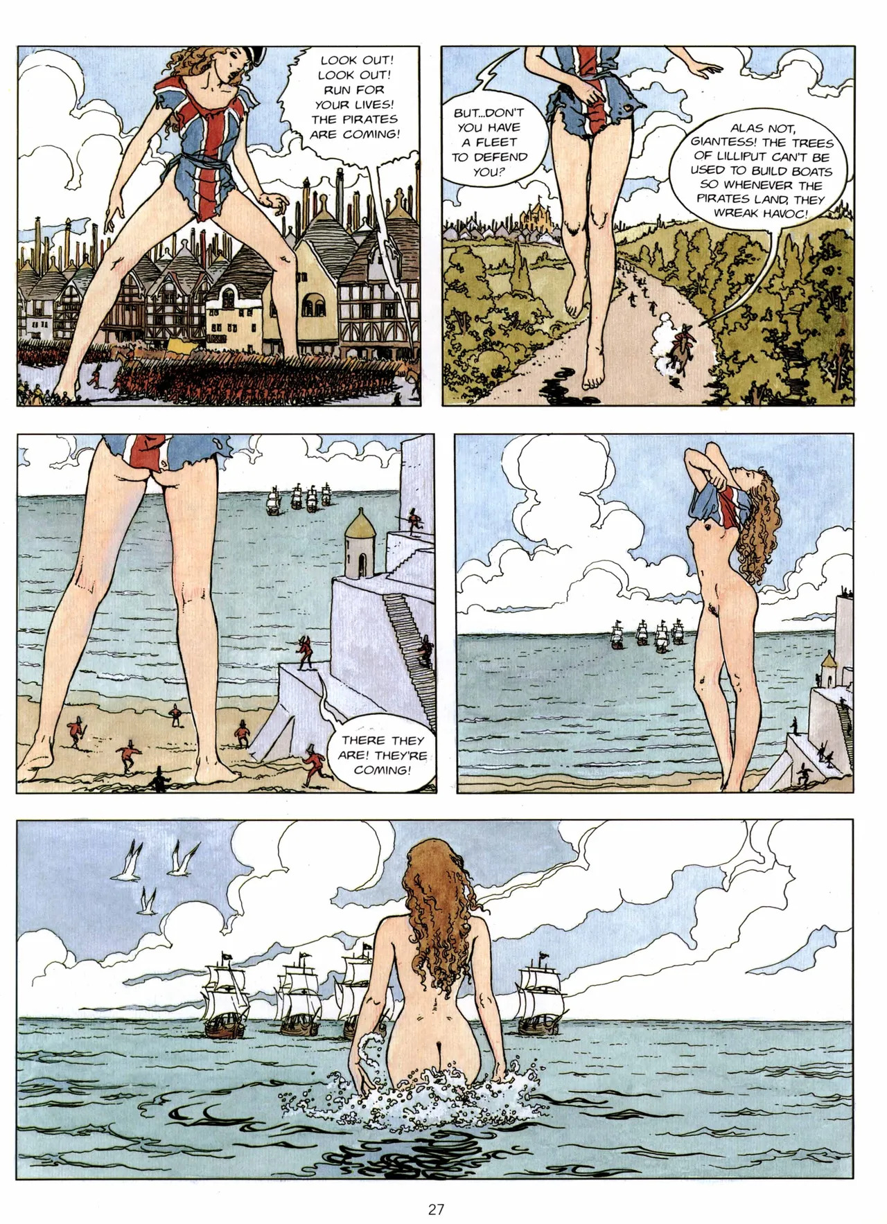 [Milo Manara] Gullivera [English] - Page 28