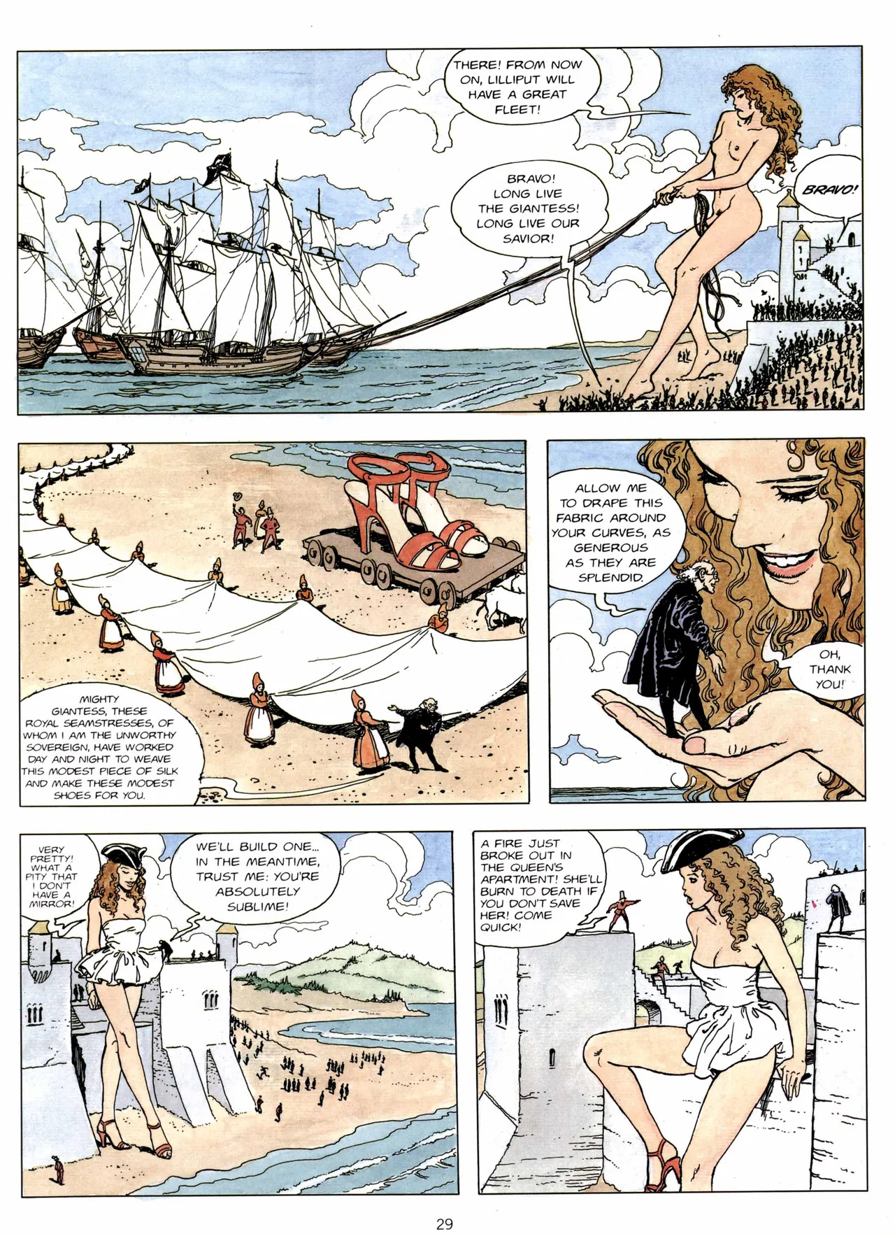 [Milo Manara] Gullivera [English] - Page 30