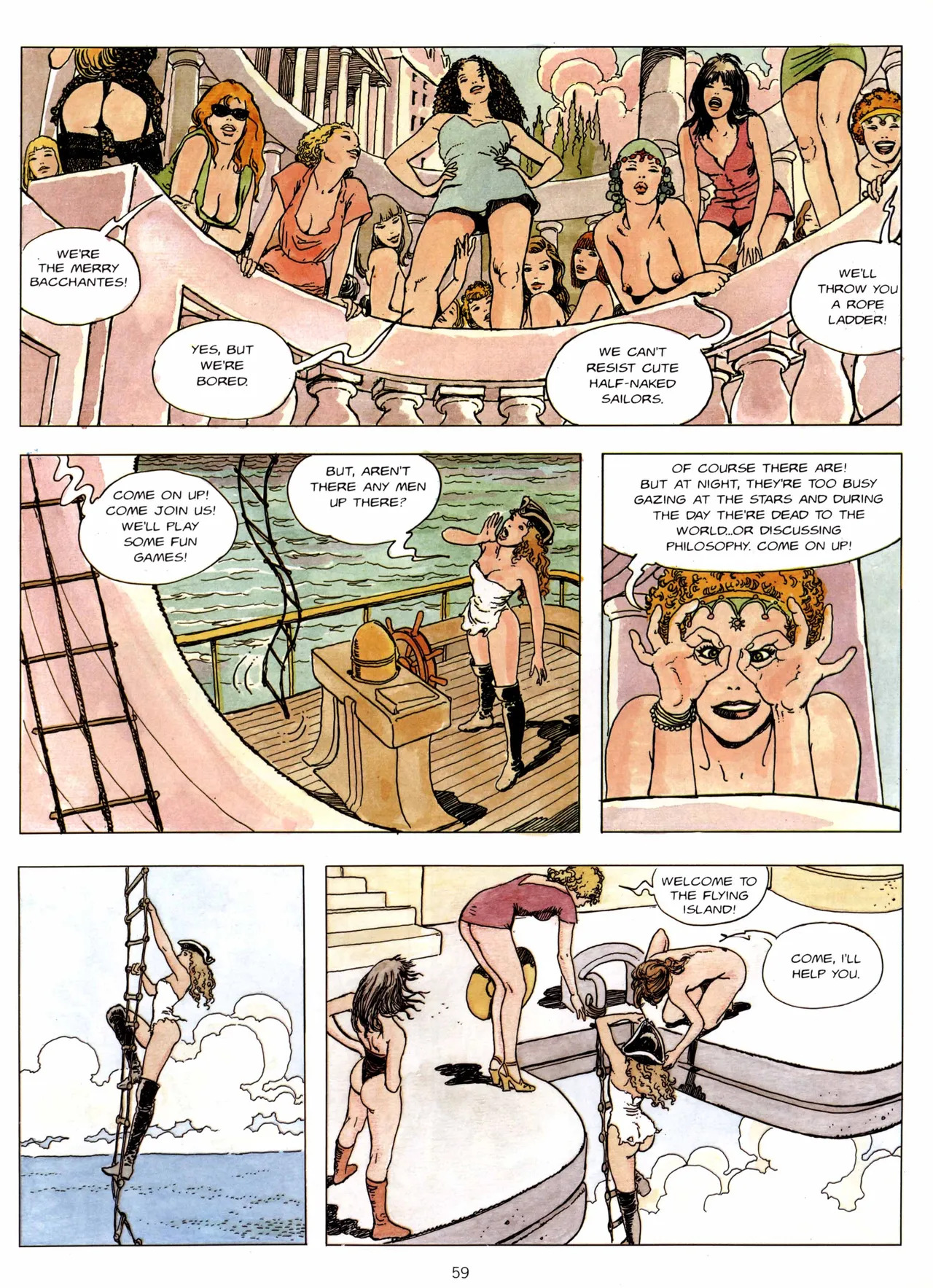 [Milo Manara] Gullivera [English] - Page 60