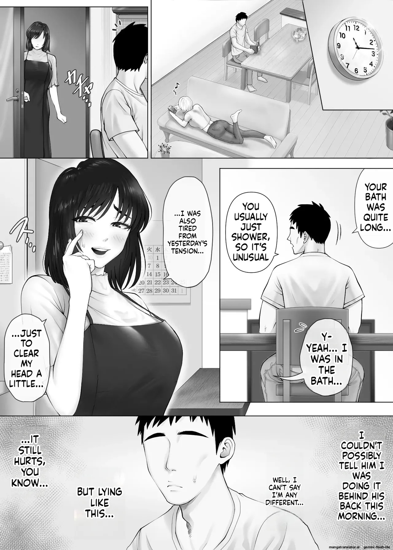 [Mitsumitsu Niku (Hikitogu)] LeveChi na Swapping 3 ~Honrosareru Fuufu Hen~ - Page 19