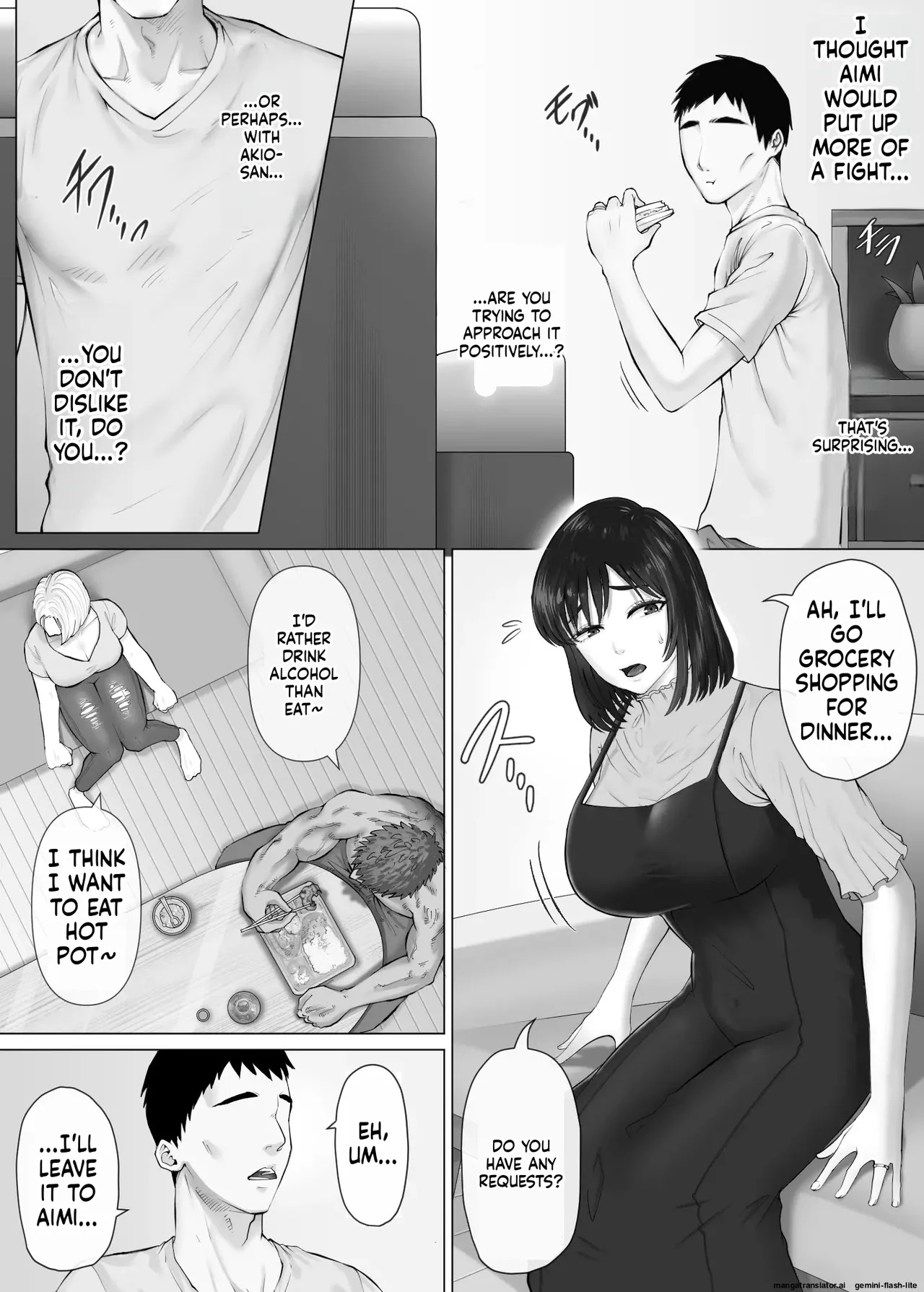 [Mitsumitsu Niku (Hikitogu)] LeveChi na Swapping 3 ~Honrosareru Fuufu Hen~ - Page 23