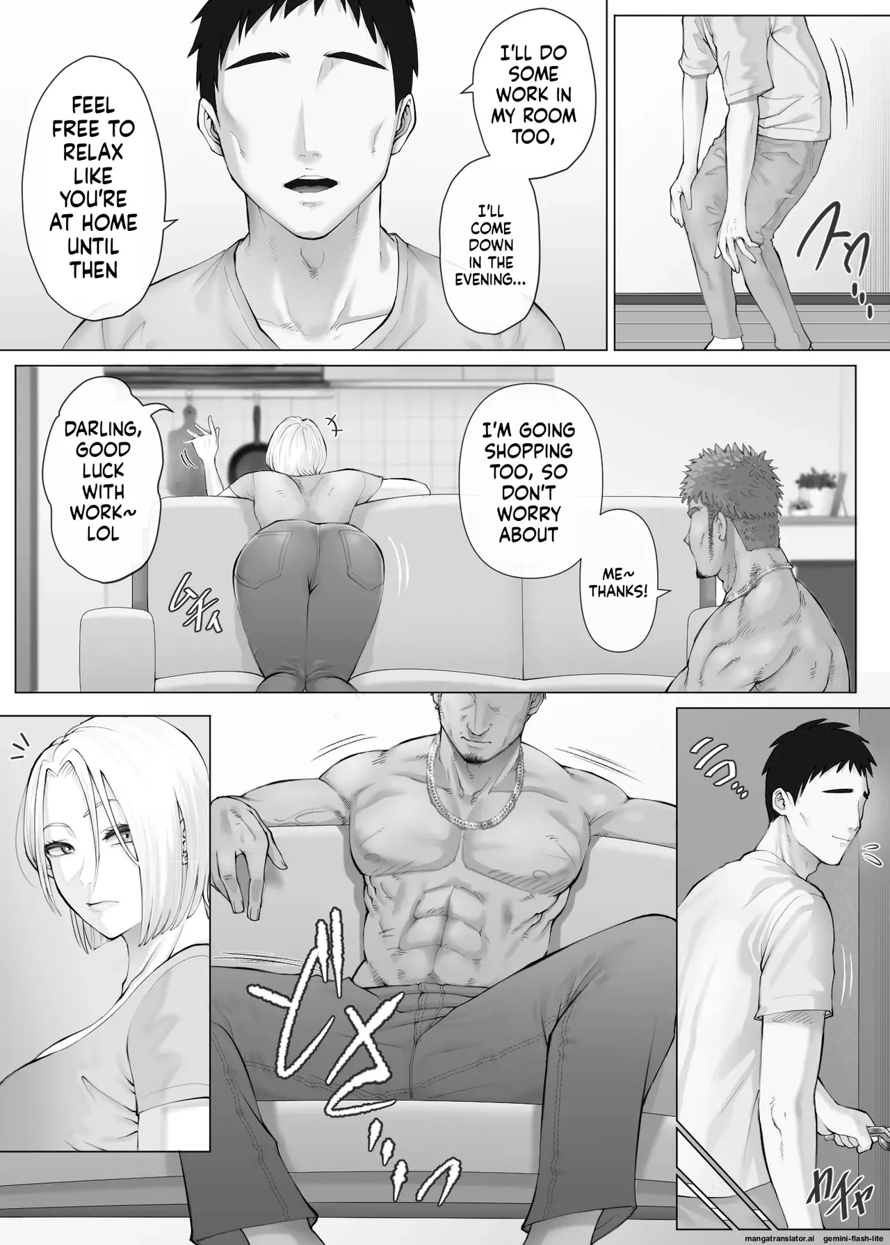 [Mitsumitsu Niku (Hikitogu)] LeveChi na Swapping 3 ~Honrosareru Fuufu Hen~ - Page 25