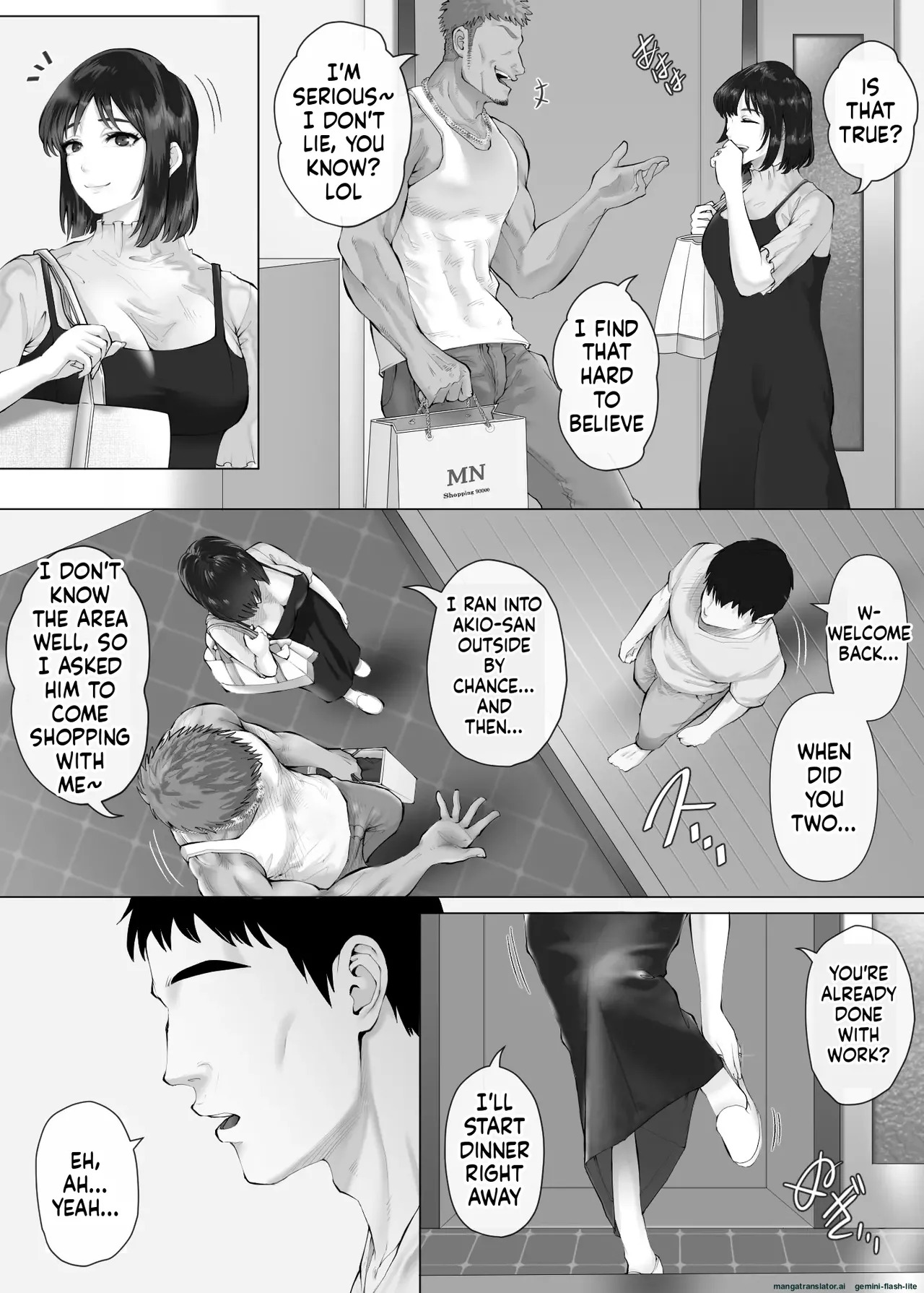[Mitsumitsu Niku (Hikitogu)] LeveChi na Swapping 3 ~Honrosareru Fuufu Hen~ - Page 28