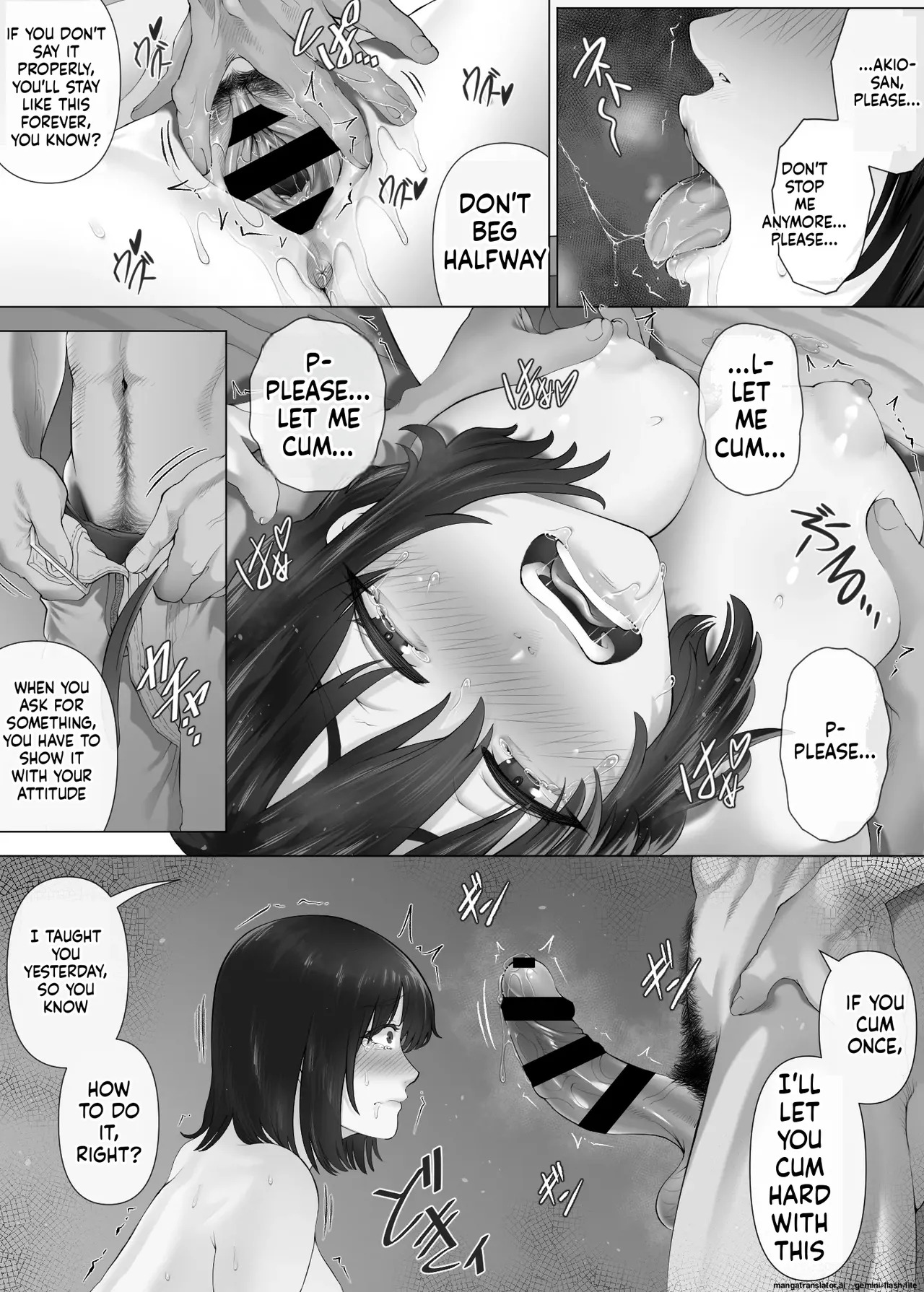 [Mitsumitsu Niku (Hikitogu)] LeveChi na Swapping 3 ~Honrosareru Fuufu Hen~ - Page 47