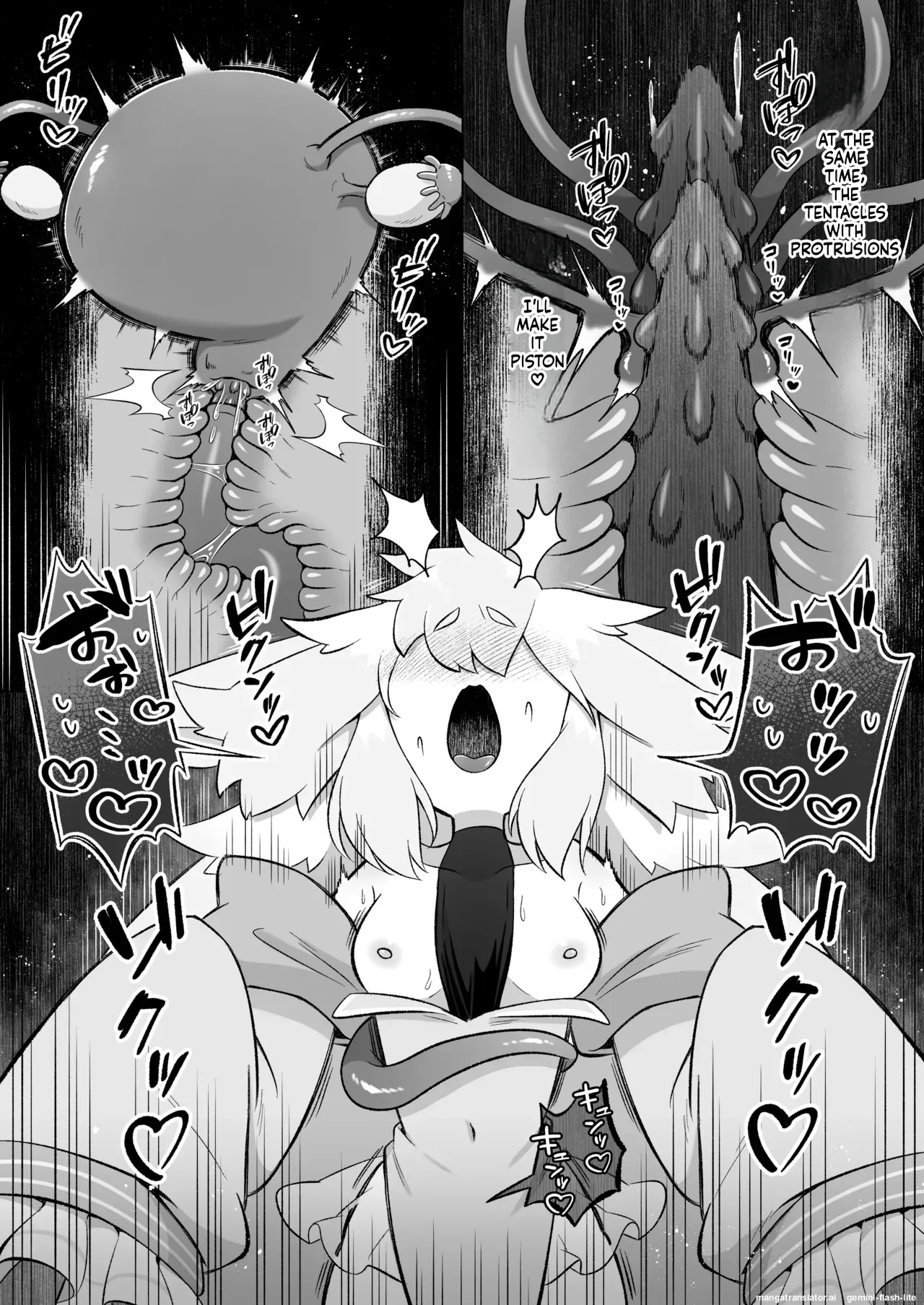 [Moto no Hondana (Moto)] Minarai futanari inma ga shokushu onanī de kairaku zetchō tanren suru ohanashi [Digital] (SCANMTL) - Page 36