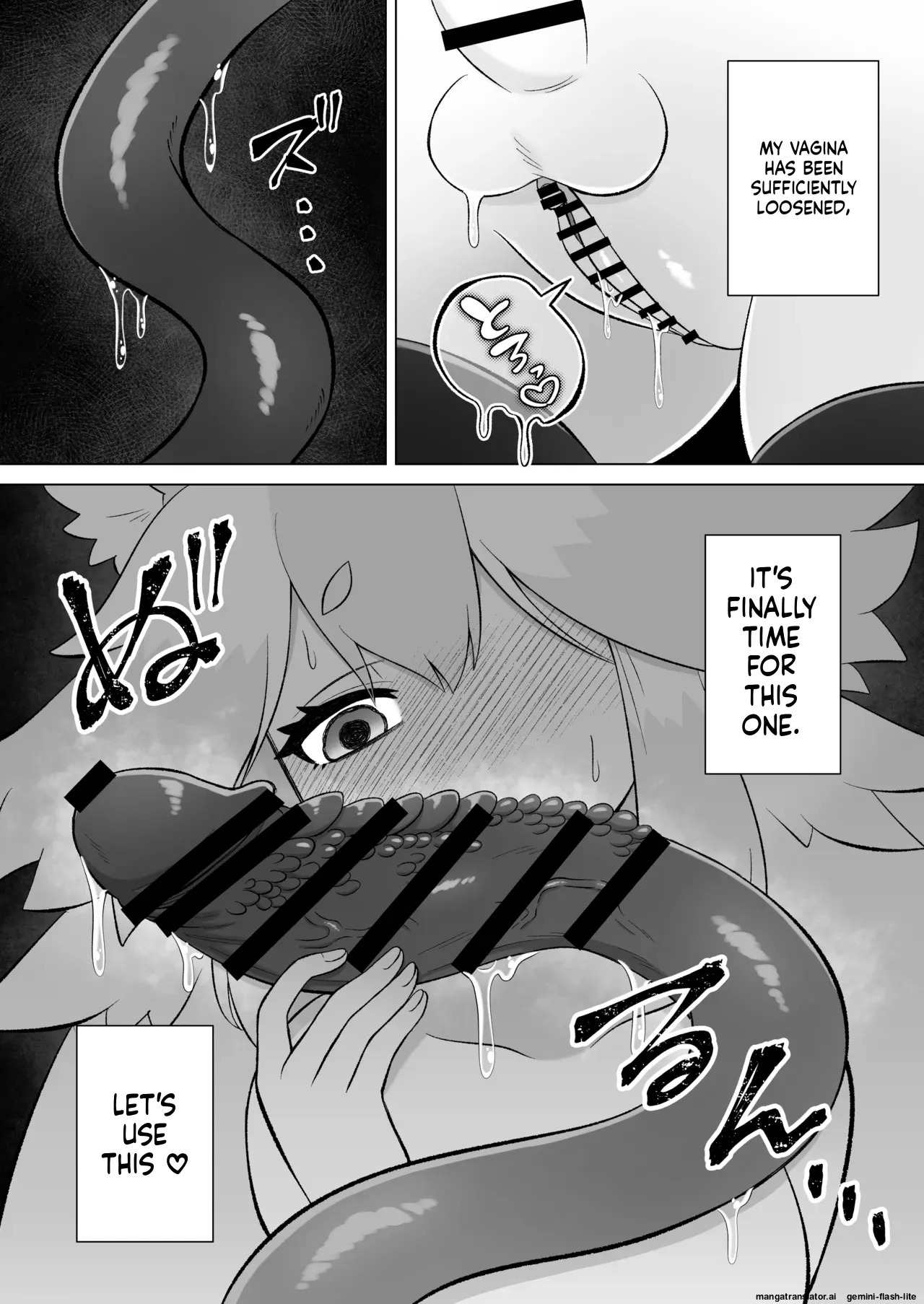 [Moto no Hondana (Moto)] Minarai futanari inma ga shokushu onanī de kairaku zetchō tanren suru ohanashi [Digital] (SCANMTL) - Page 43