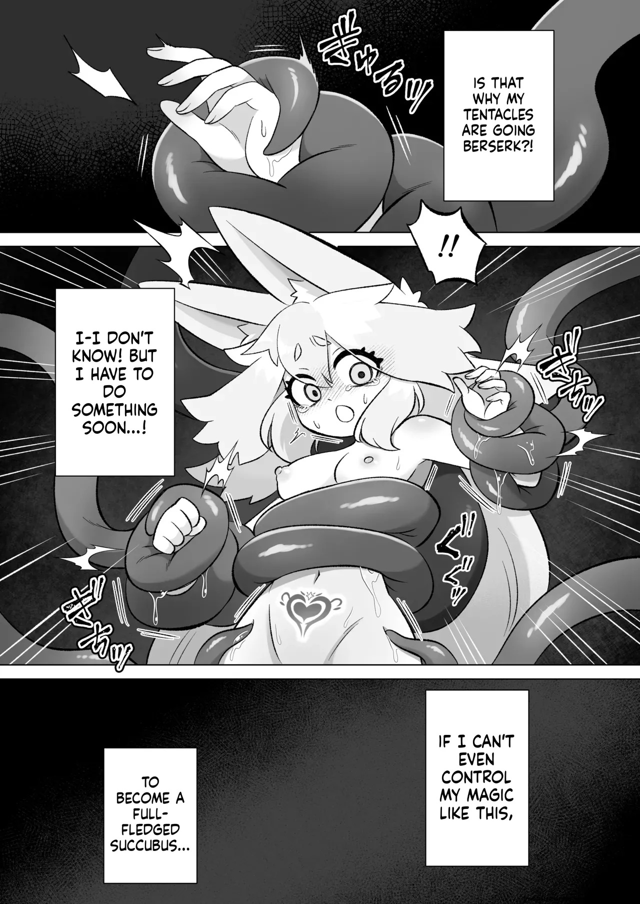 [Moto no Hondana (Moto)] Minarai futanari inma ga shokushu onanī de kairaku zetchō tanren suru ohanashi [Digital] (SCANMTL) - Page 63