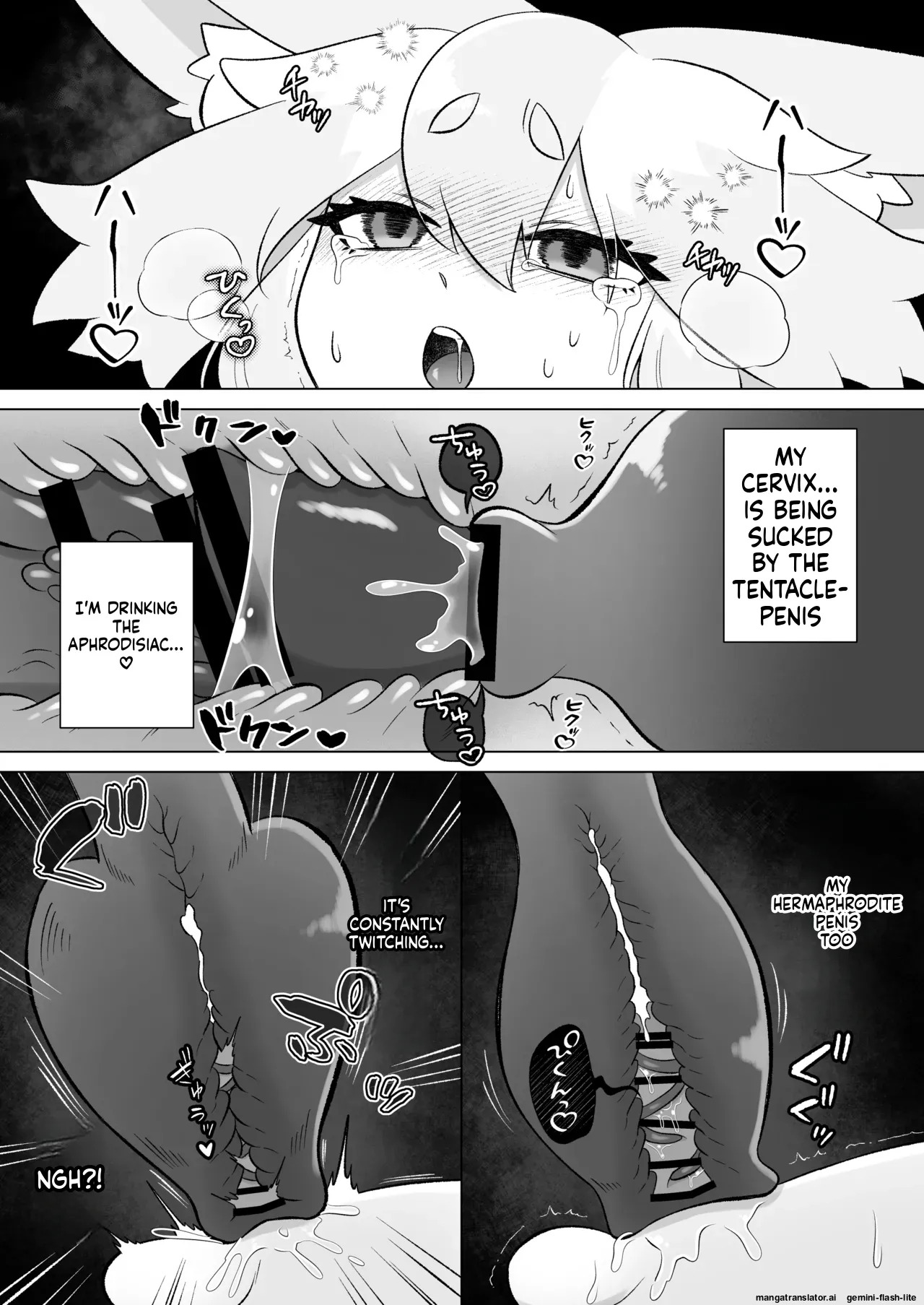 [Moto no Hondana (Moto)] Minarai futanari inma ga shokushu onanī de kairaku zetchō tanren suru ohanashi [Digital] (SCANMTL) - Page 72