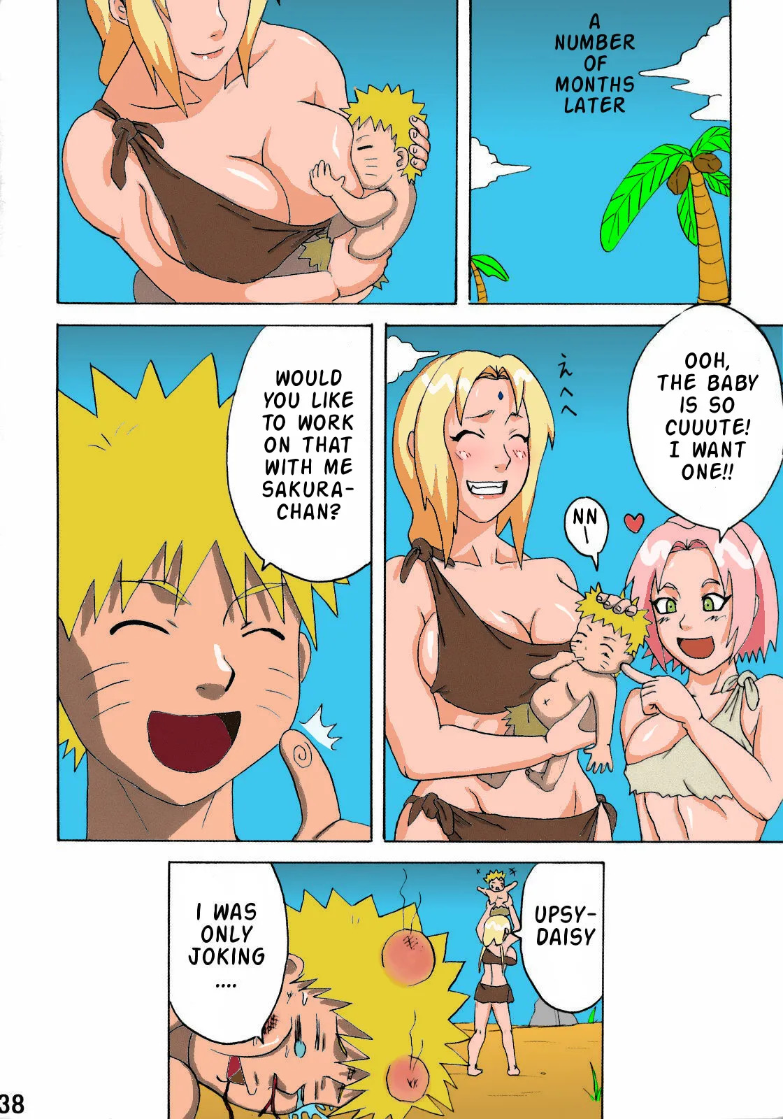 Naruto Jungle Party Compilation (Color) - Page 39