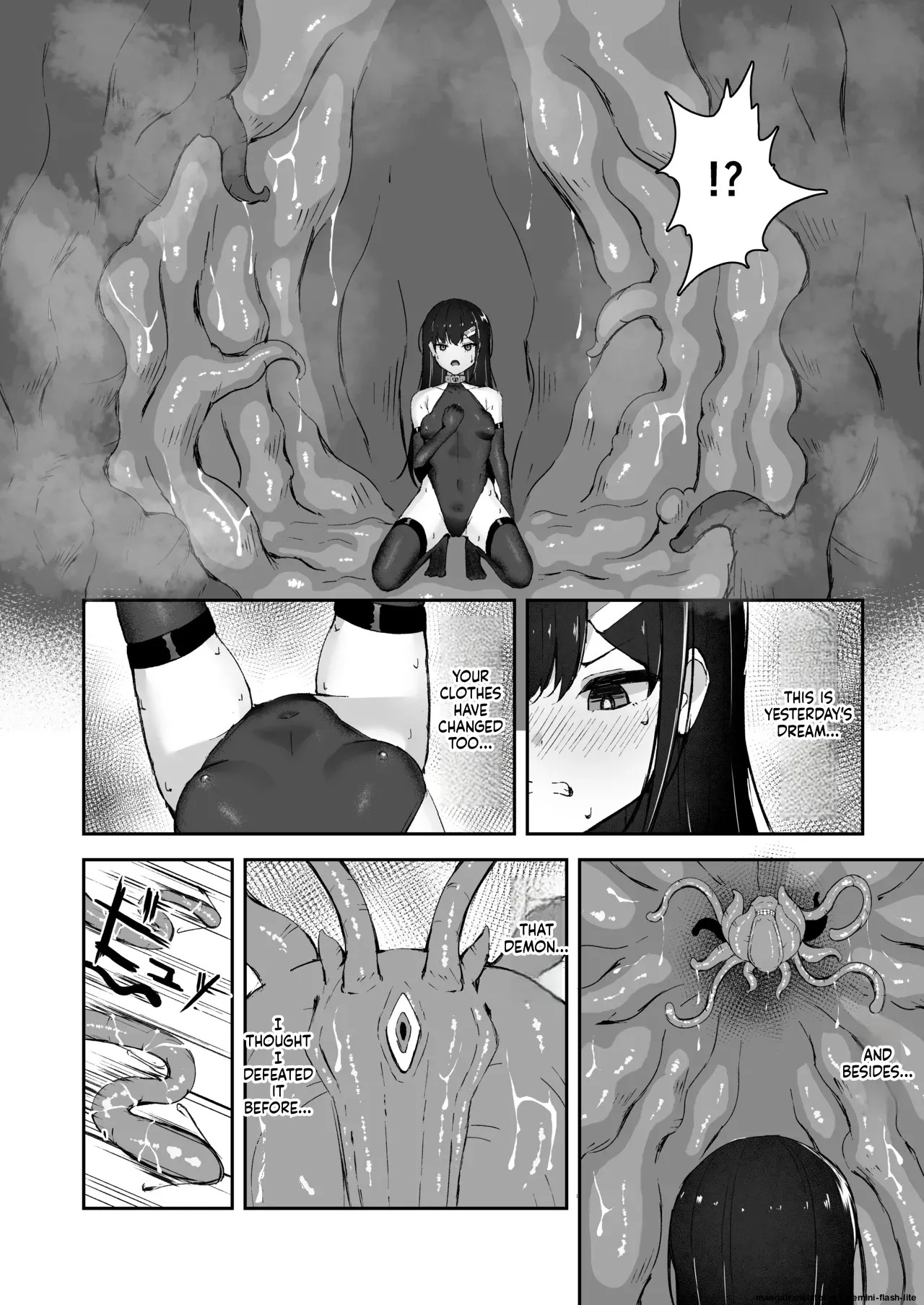 [Tamazushi (Shiratama)] A STORY ABOUT AN ELITE PSYCHIC BEING DEFEATED BY TENTACLES IN A NIGHTMARE. [Digital] (SCANMTL) - Page 21