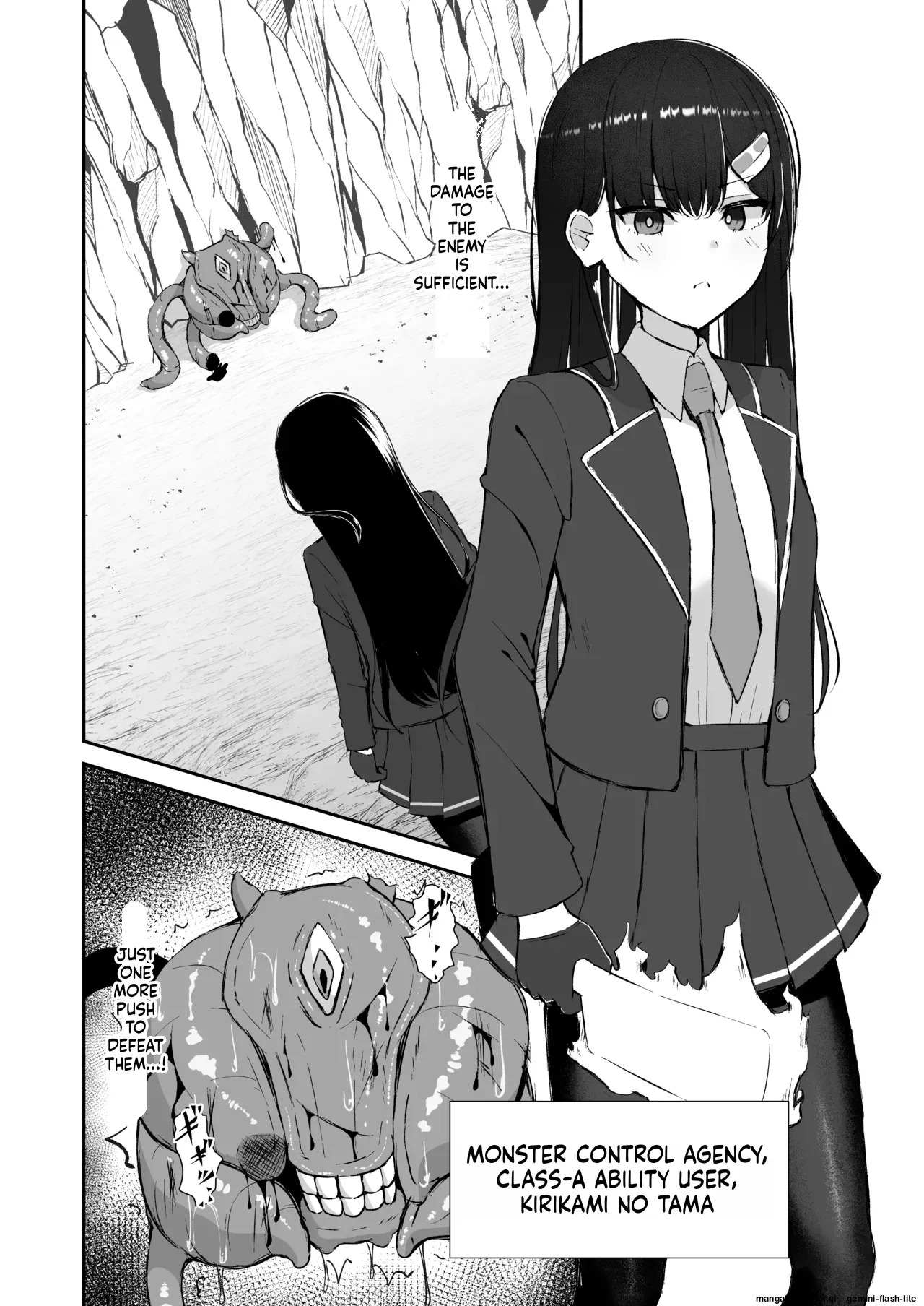 [Tamazushi (Shiratama)] A STORY ABOUT AN ELITE PSYCHIC BEING DEFEATED BY TENTACLES IN A NIGHTMARE. [Digital] (SCANMTL) - Page 3