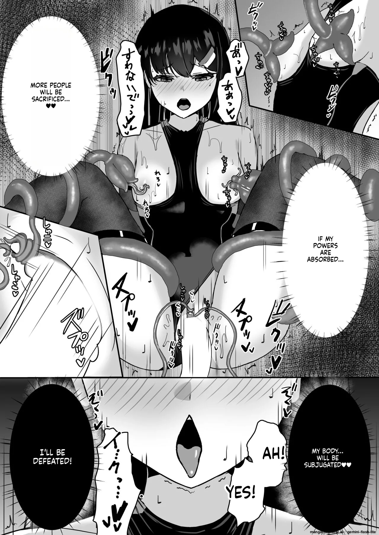 [Tamazushi (Shiratama)] Elite Nouryokusha ga Kyousei Kigae de Shokushu ni Haika Sareru Hanashi [English] [SCANMTL] [Digital] - Page 22