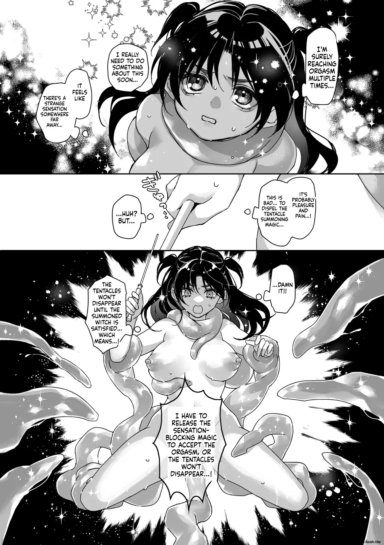[Spangle Opera (mamaloni)] Shokushu Shoukan Nikki 2 - Tentacle Summoning Diaries 2 (SCANMTL) - Page 14