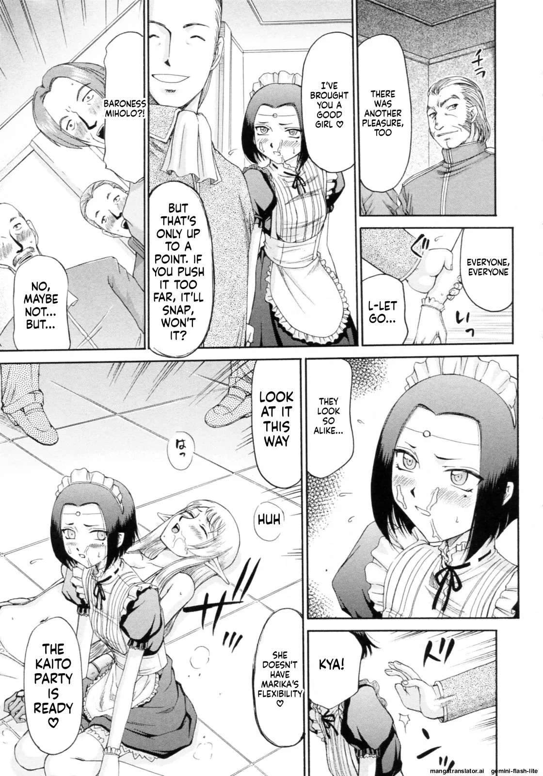 [Taira Hajime] Elf Kishi Marika Injoku Yuugi[English][MTL] - Page 193