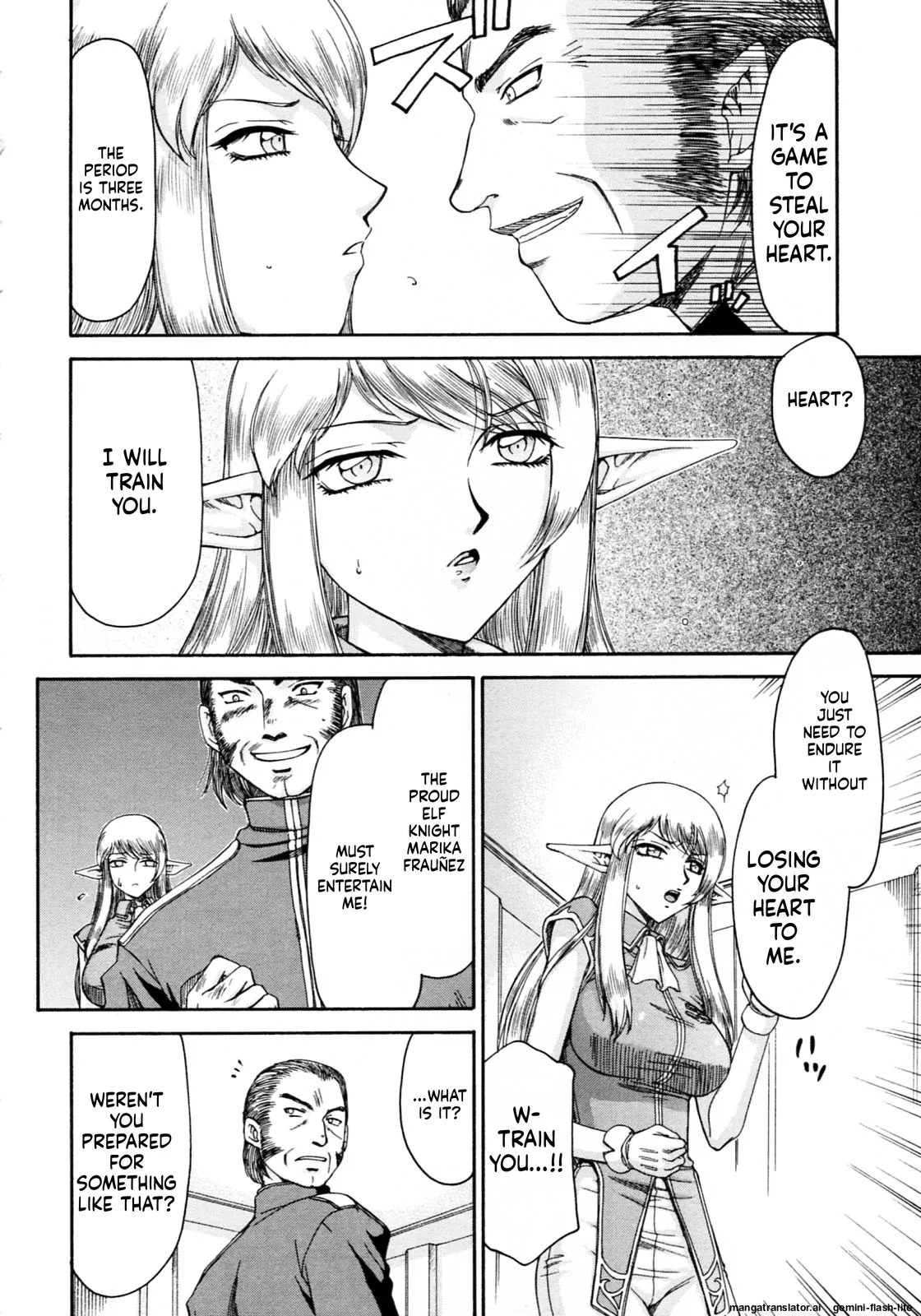 [Taira Hajime] Elf Kishi Marika Injoku Yuugi[English][MTL] - Page 34