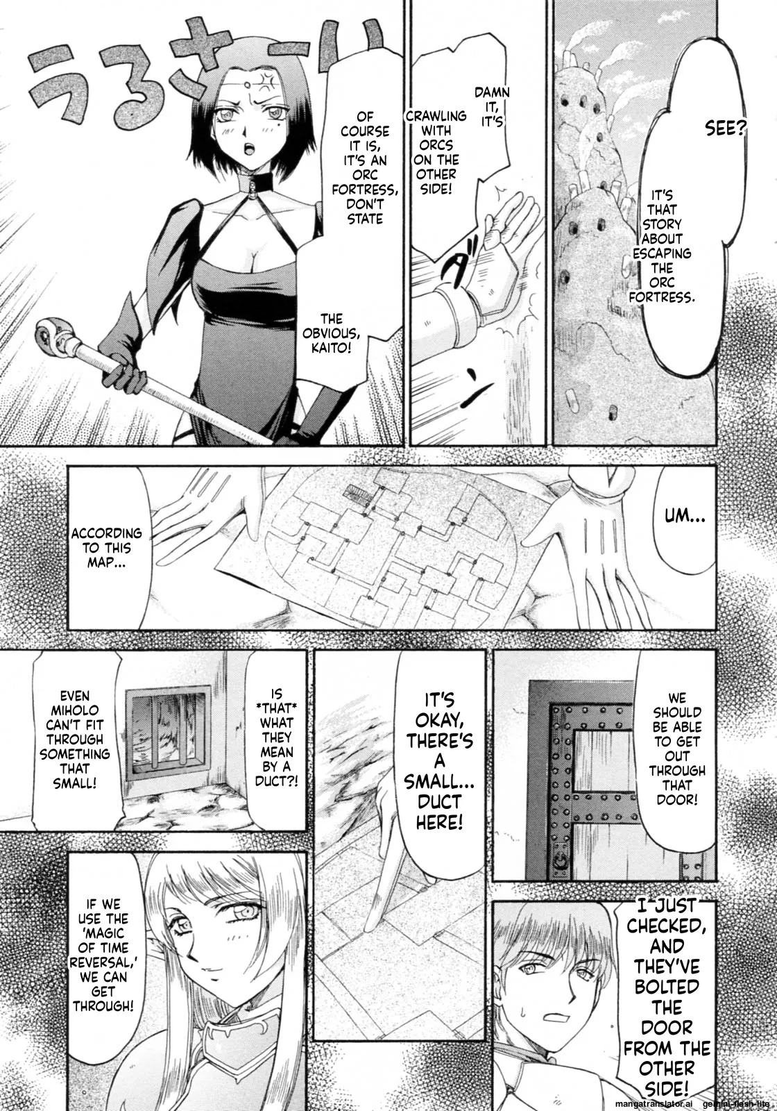 [Taira Hajime] Elf Kishi Marika Injoku Yuugi[English][MTL] - Page 51
