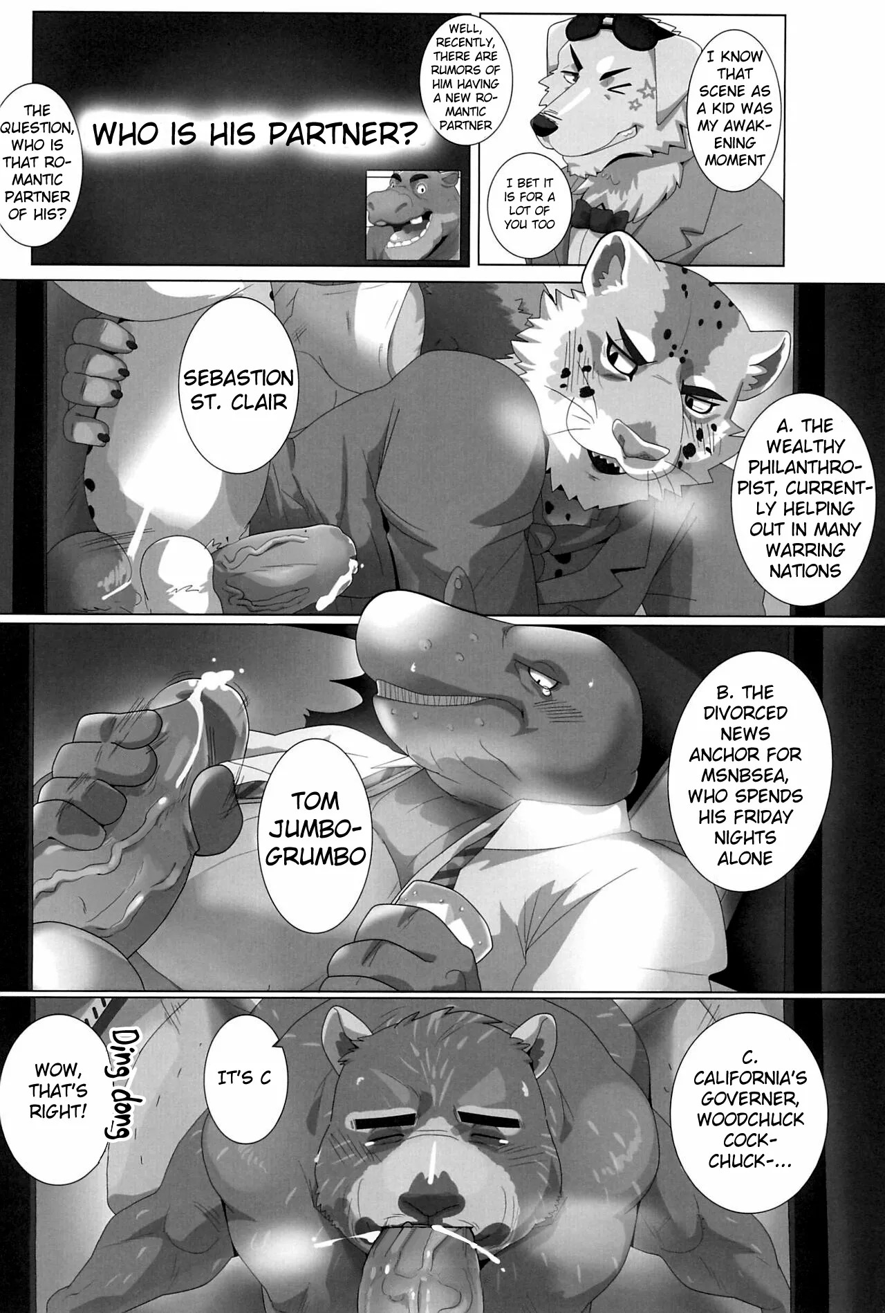 (Kemoket 11) [Kusariku (Devilob)] Hollywoo Stars and Celebrities, Do They Have Morals? Let's Find Out! (BoJack Horseman) [English] - Page 6