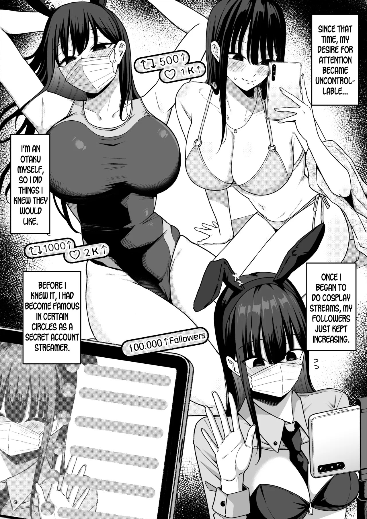 [Shirasudon] Anotoki Futteshimatta Moto Inkya no Onna Tomodati ga Ura Aka Haisinsya ni Natta Riyuu. [English] [SDTLs] - Page 10