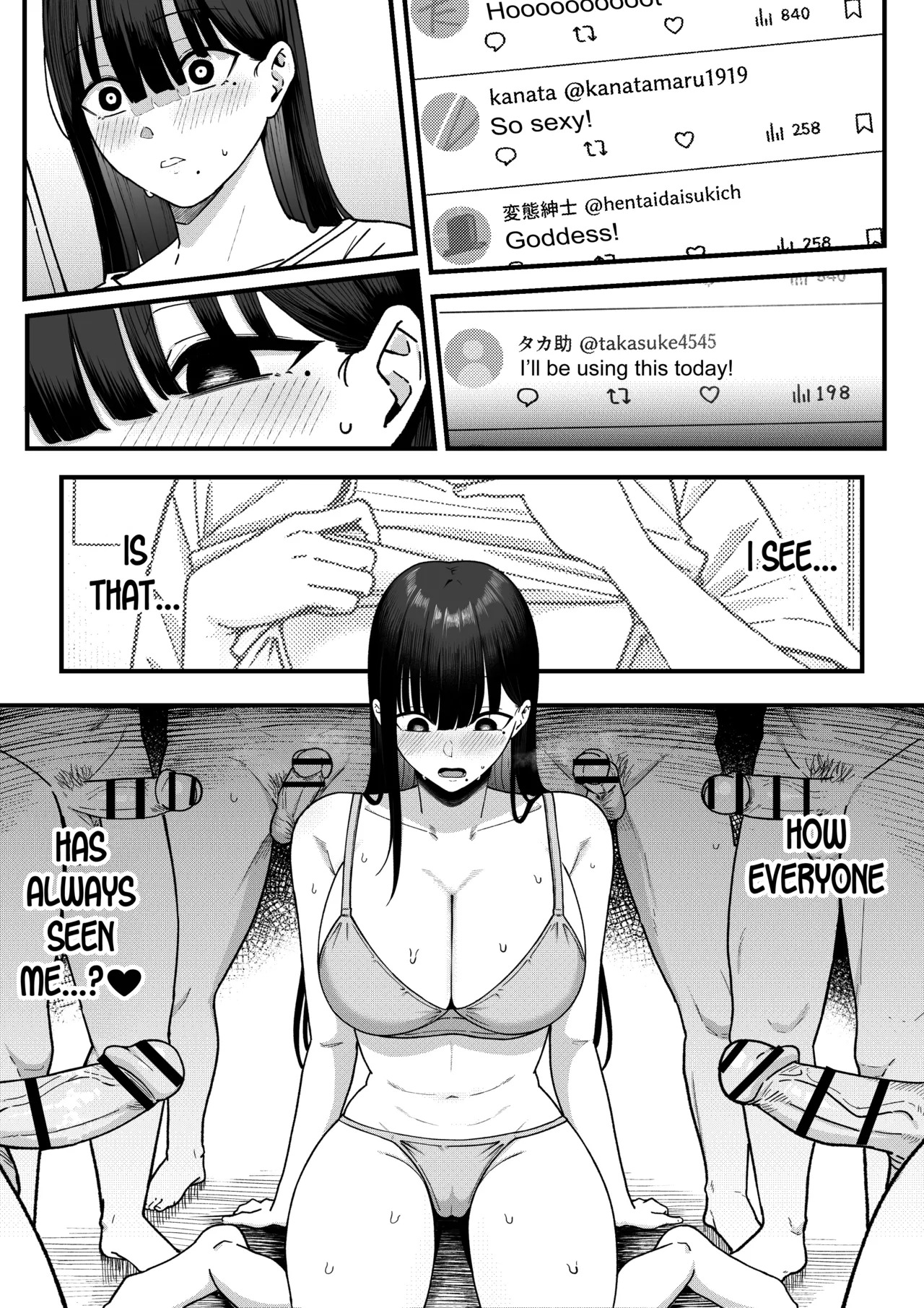 [Shirasudon] Anotoki Futteshimatta Moto Inkya no Onna Tomodati ga Ura Aka Haisinsya ni Natta Riyuu. [English] [SDTLs] - Page 9