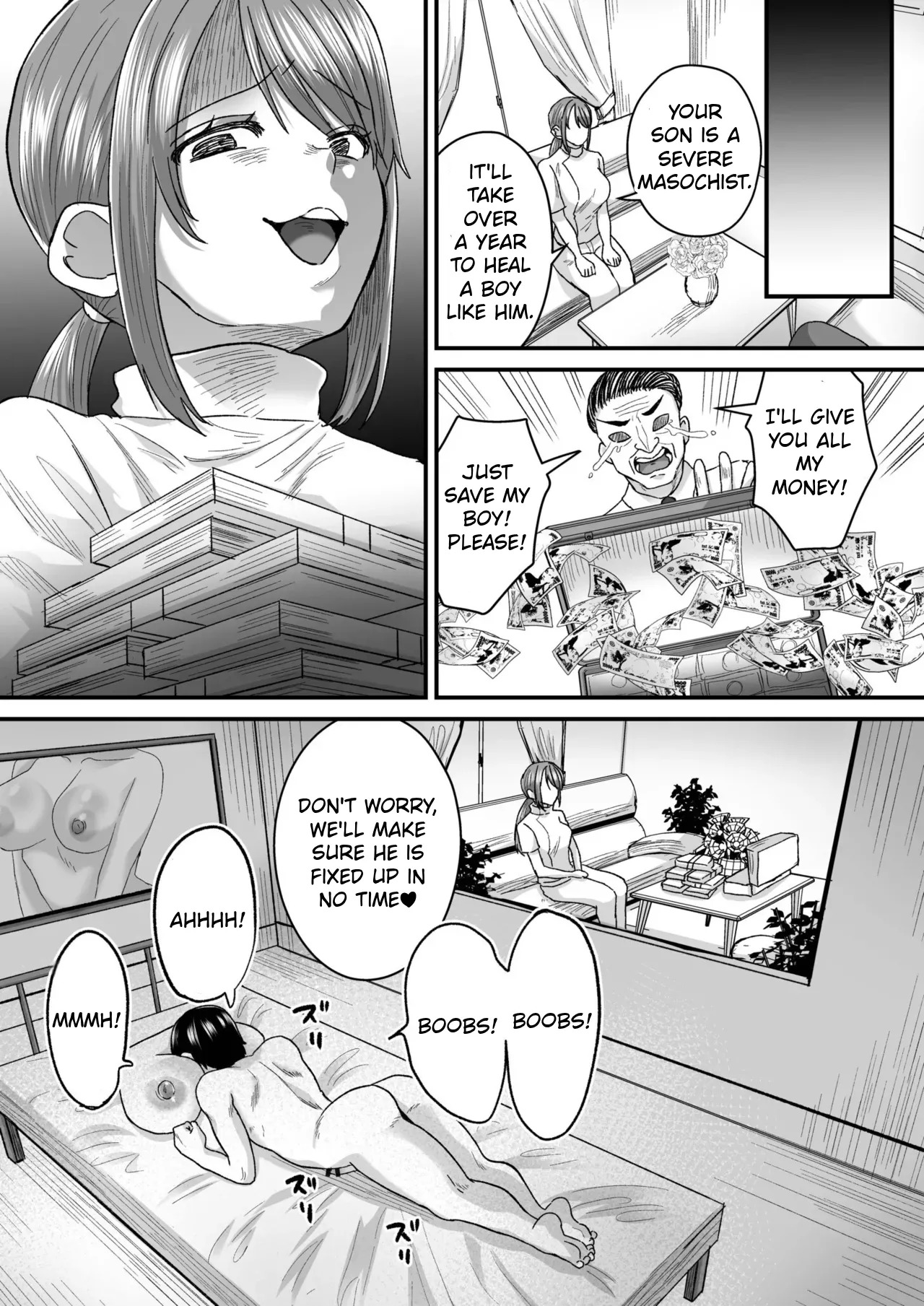 [Miginohito Mitsuru] Group Home Maso e Youkoso ~Kousei Shisetsu de 24-jikan Tettei Shasei Kanri~ 1 [English] - Page 24