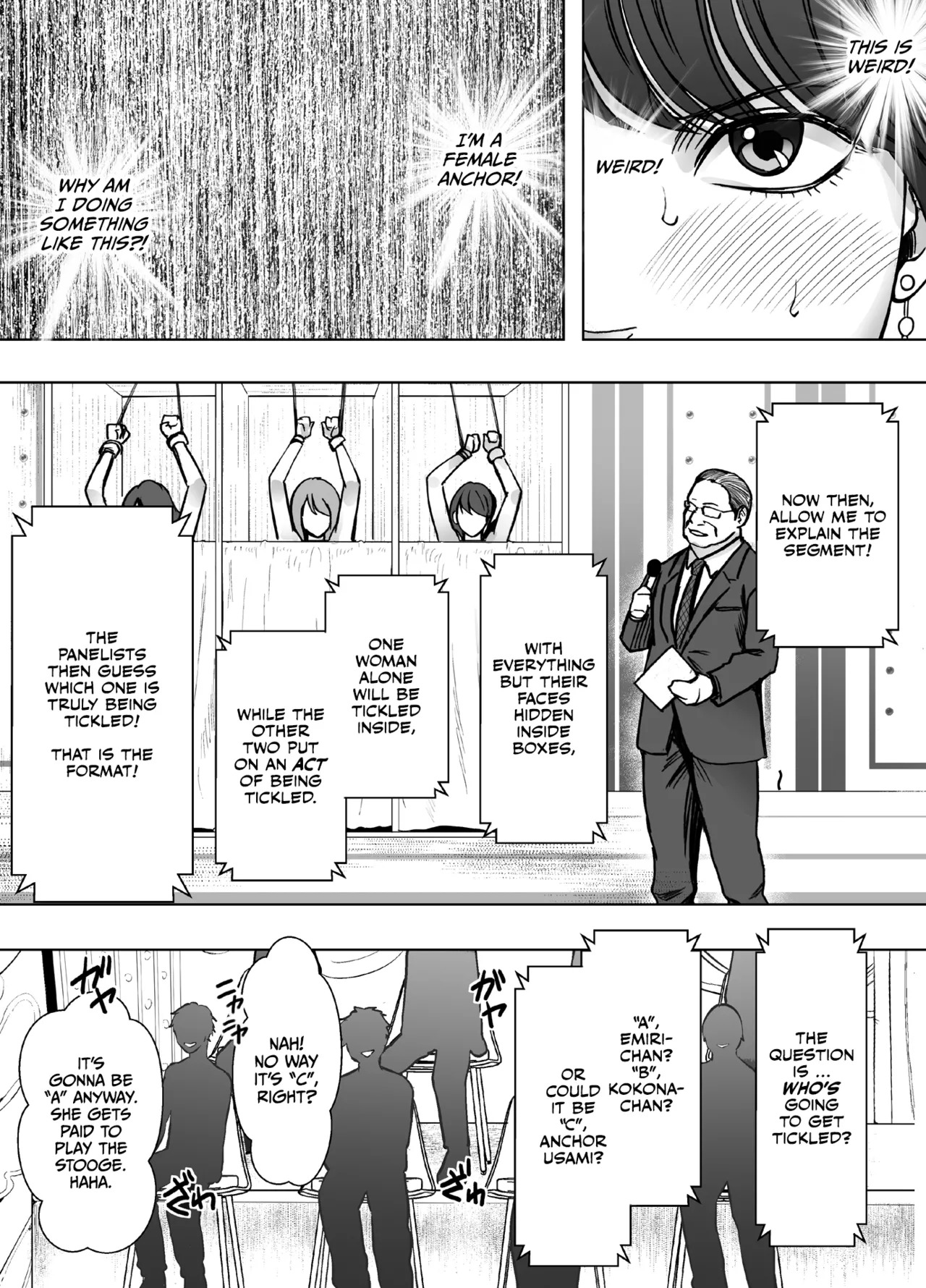 [Crimson] Namaiki na Joshi Announcer ga Kakushita AD ni Wakaraserareru made 3 [English] [CulturedCommissions] - Page 17
