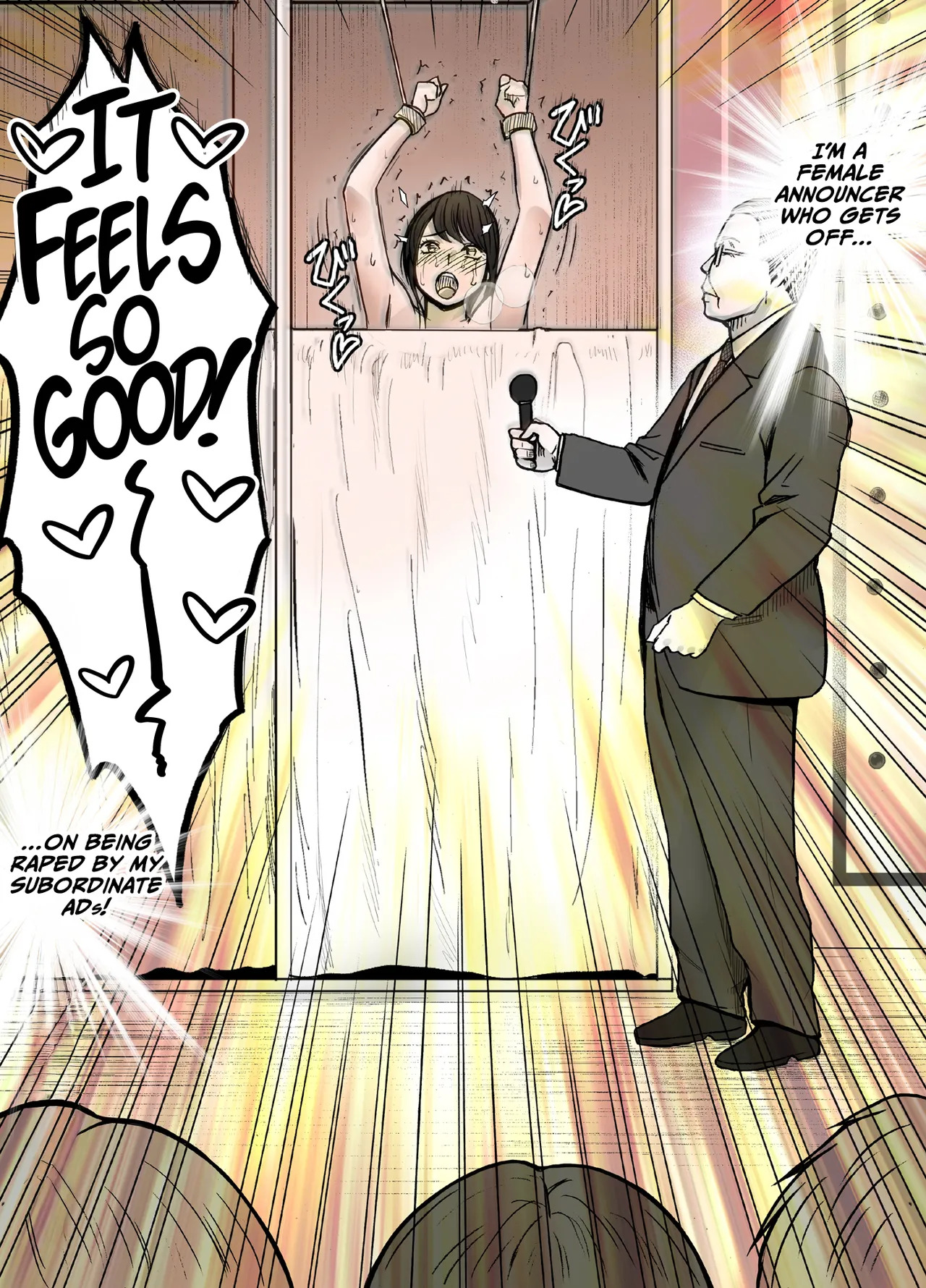 [Crimson] Namaiki na Joshi Announcer ga Kakushita AD ni Wakaraserareru made 3 [English] [CulturedCommissions] - Page 44