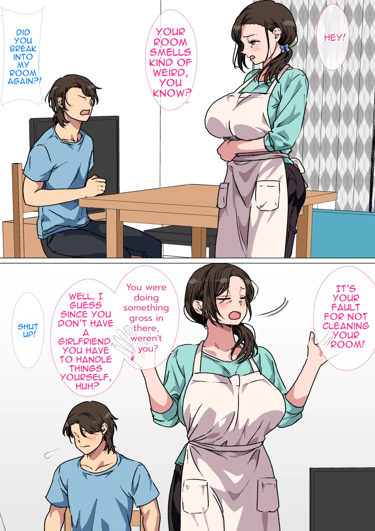 [Circle Spice] My mom started seducing me, so I couldn't hold back and fuck her. [English][MTL] - Page 10