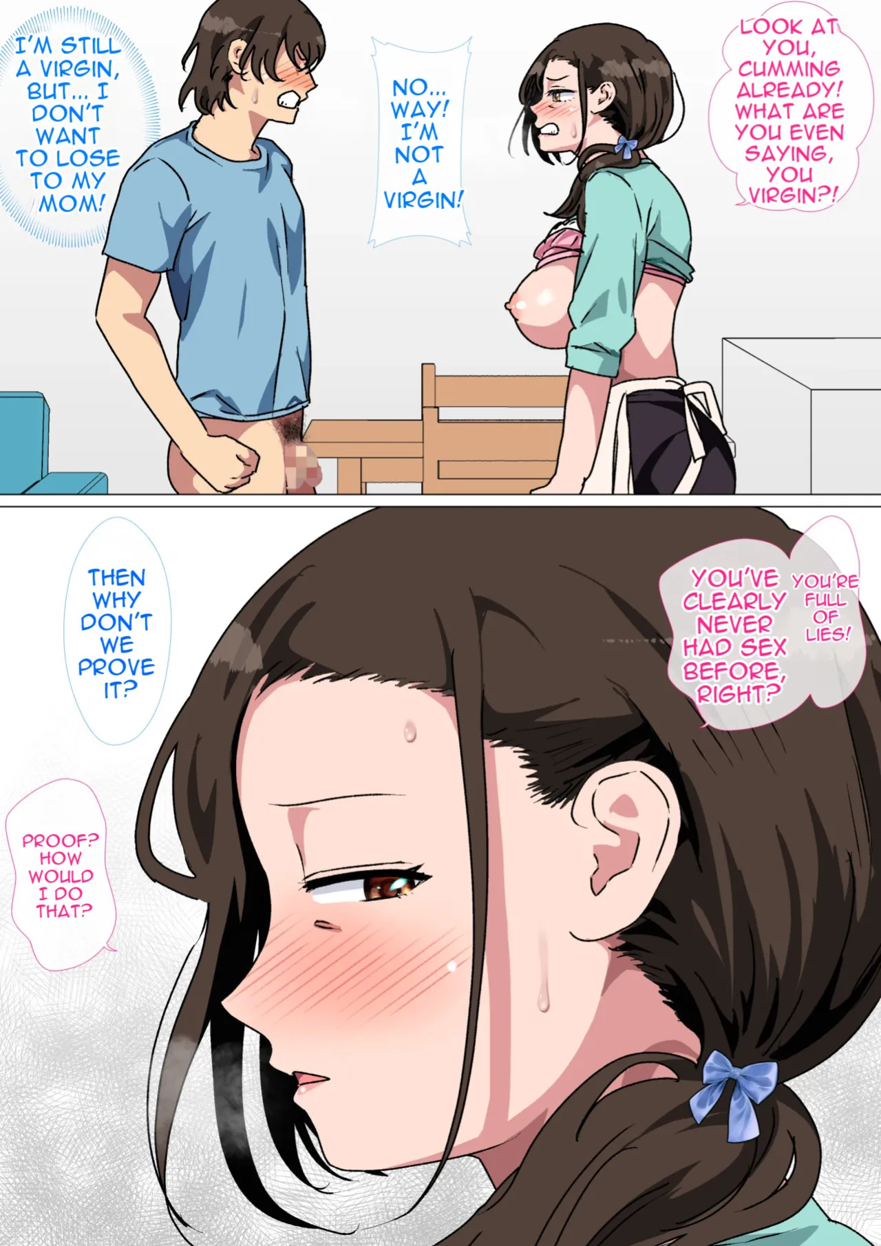 [Circle Spice] My mom started seducing me, so I couldn't hold back and fuck her. [English][MTL] - Page 32
