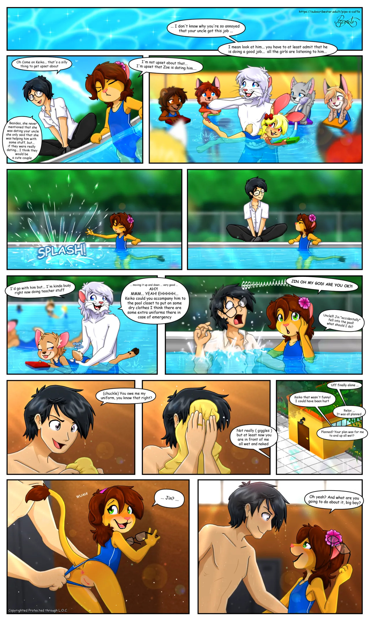 [Piporete] Keiko and Jin - Book 2 (ENG) (Ongoing) - Page 10
