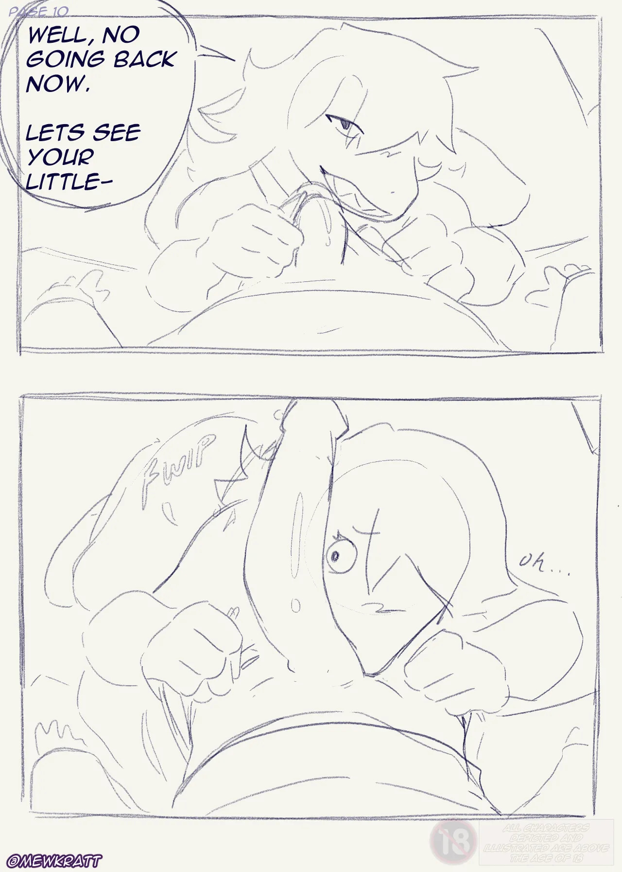 [MewKratt ] Totally Responsible Dorkmates (Deltarune) (WIP sketches) (Ongoing) - Page 12