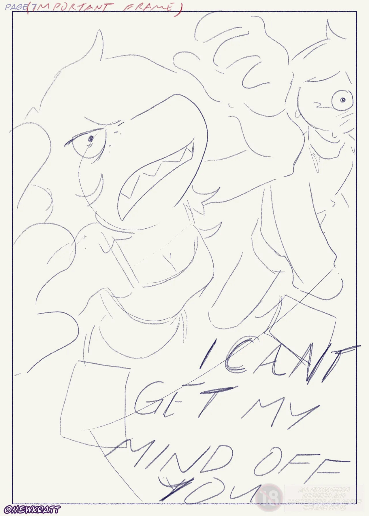 [MewKratt ] Totally Responsible Dorkmates (Deltarune) (WIP sketches) (Ongoing) - Page 9