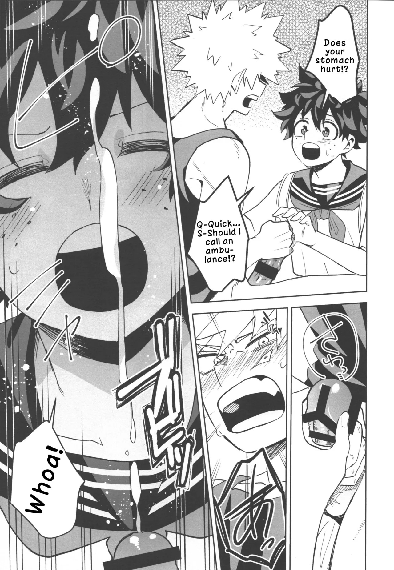 (Douyara Deban no Youda! 29) [Kinomuku Manami (Yakata)] Onegai ga Arimasu! (Boku no Hero Academia) | I Have a Favor to Ask! [English] [LKK•Scans] - Page 11