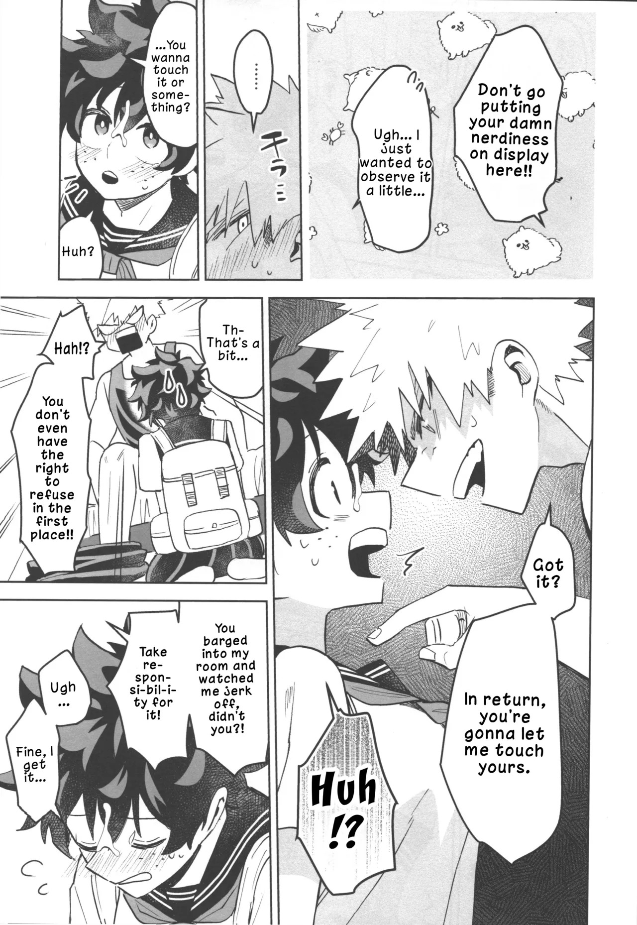 (Douyara Deban no Youda! 29) [Kinomuku Manami (Yakata)] Onegai ga Arimasu! (Boku no Hero Academia) | I Have a Favor to Ask! [English] [LKK•Scans] - Page 15