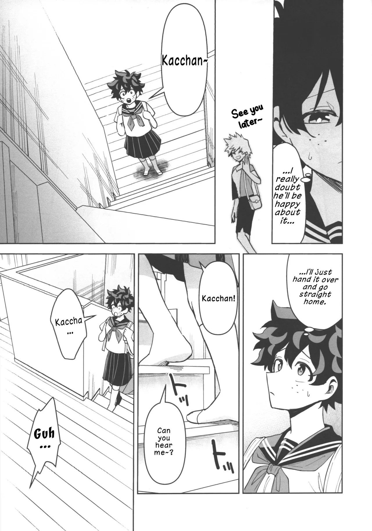 (Douyara Deban no Youda! 29) [Kinomuku Manami (Yakata)] Onegai ga Arimasu! (Boku no Hero Academia) | I Have a Favor to Ask! [English] [LKK•Scans] - Page 9