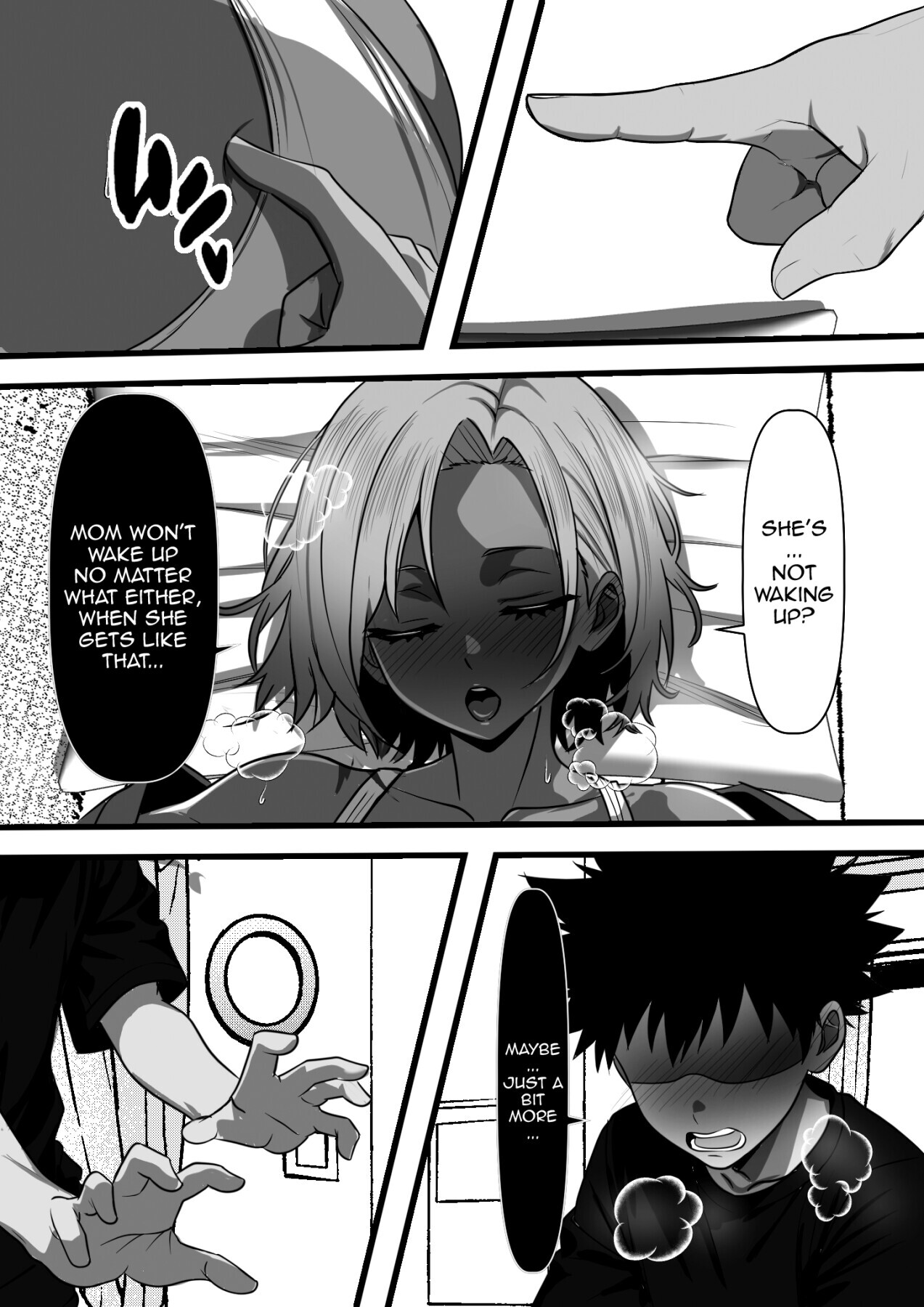 [Furitendou] The Story Of How I, An Irrelevant Guy, Got To Impregnate My Mother's Delinquent MILF - Page 9