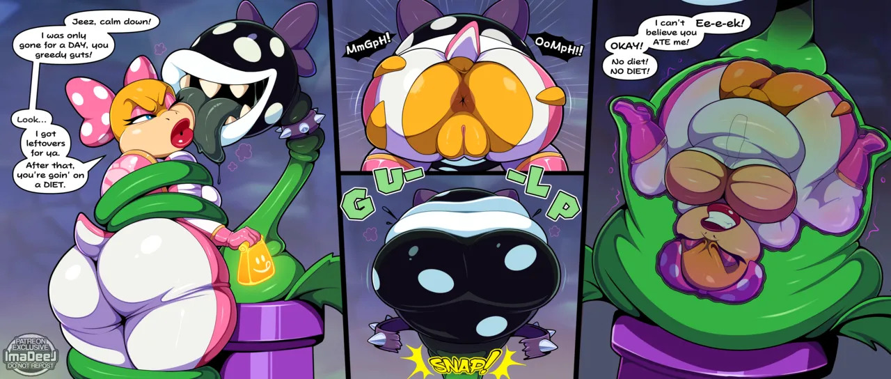 [imadeej] Wendy vs Pet Piranha Plant (Super Mario) - Page 14