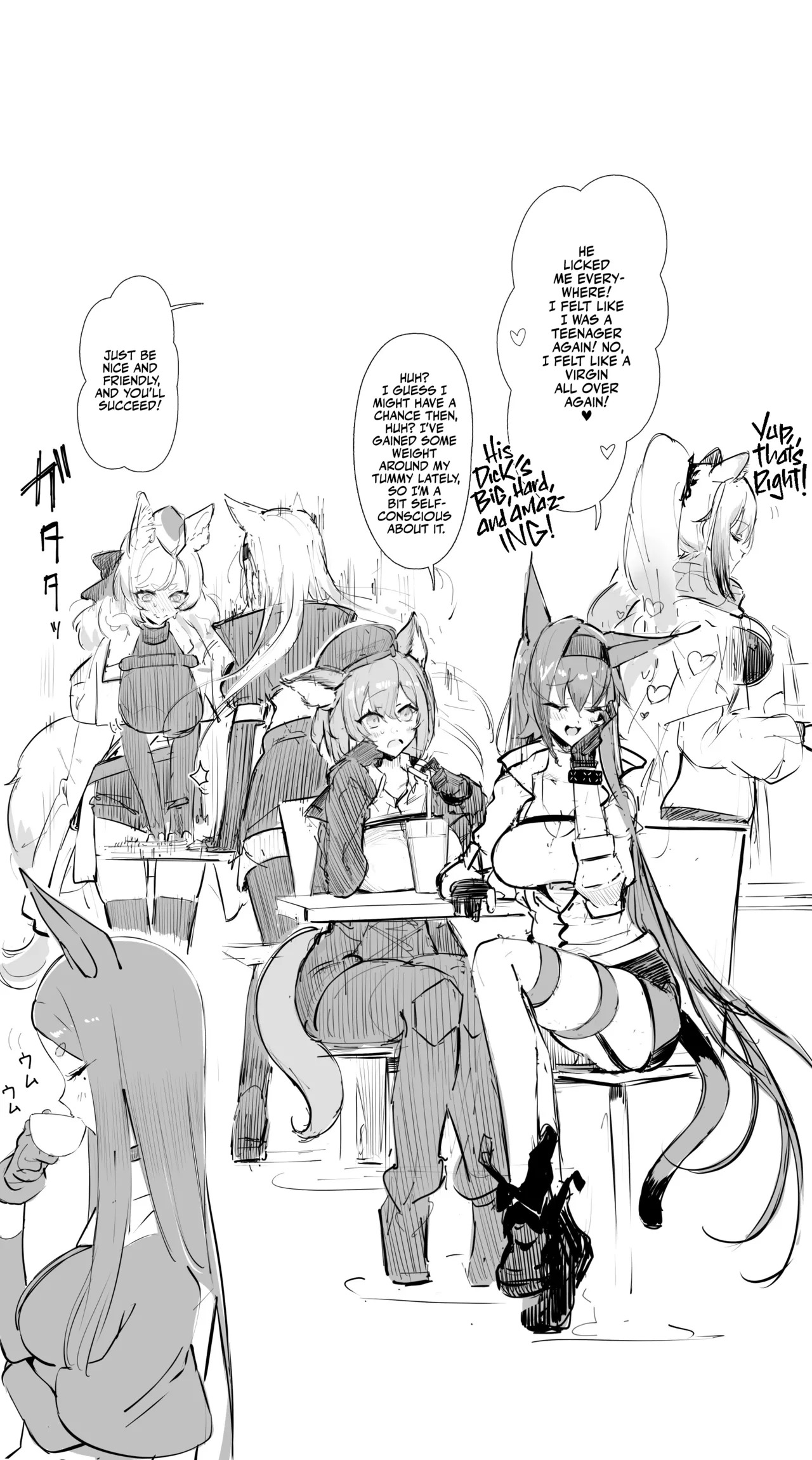 [Neko no Youchuu] Blaze to Sauna Mitai na Sex suru Hanashi (Arknights) [English] [Team Rabu2] [Decensored] - Page 14