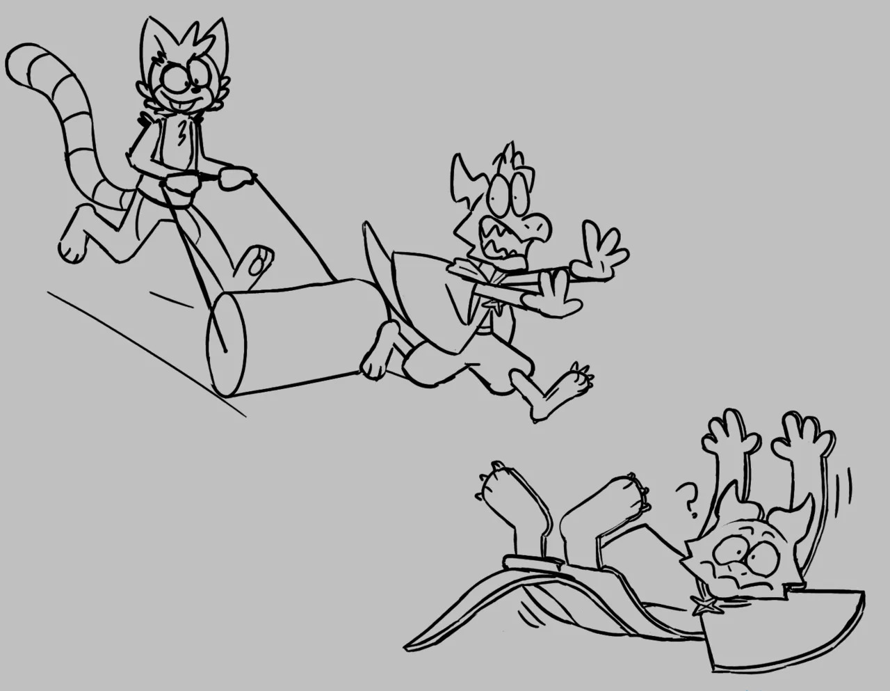 [lock-wolf / knoty_dog / inklings] faessi and master - Page 191