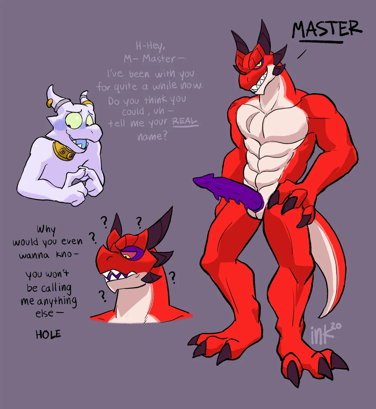 [lock-wolf / knoty_dog / inklings] faessi and master - Page 39