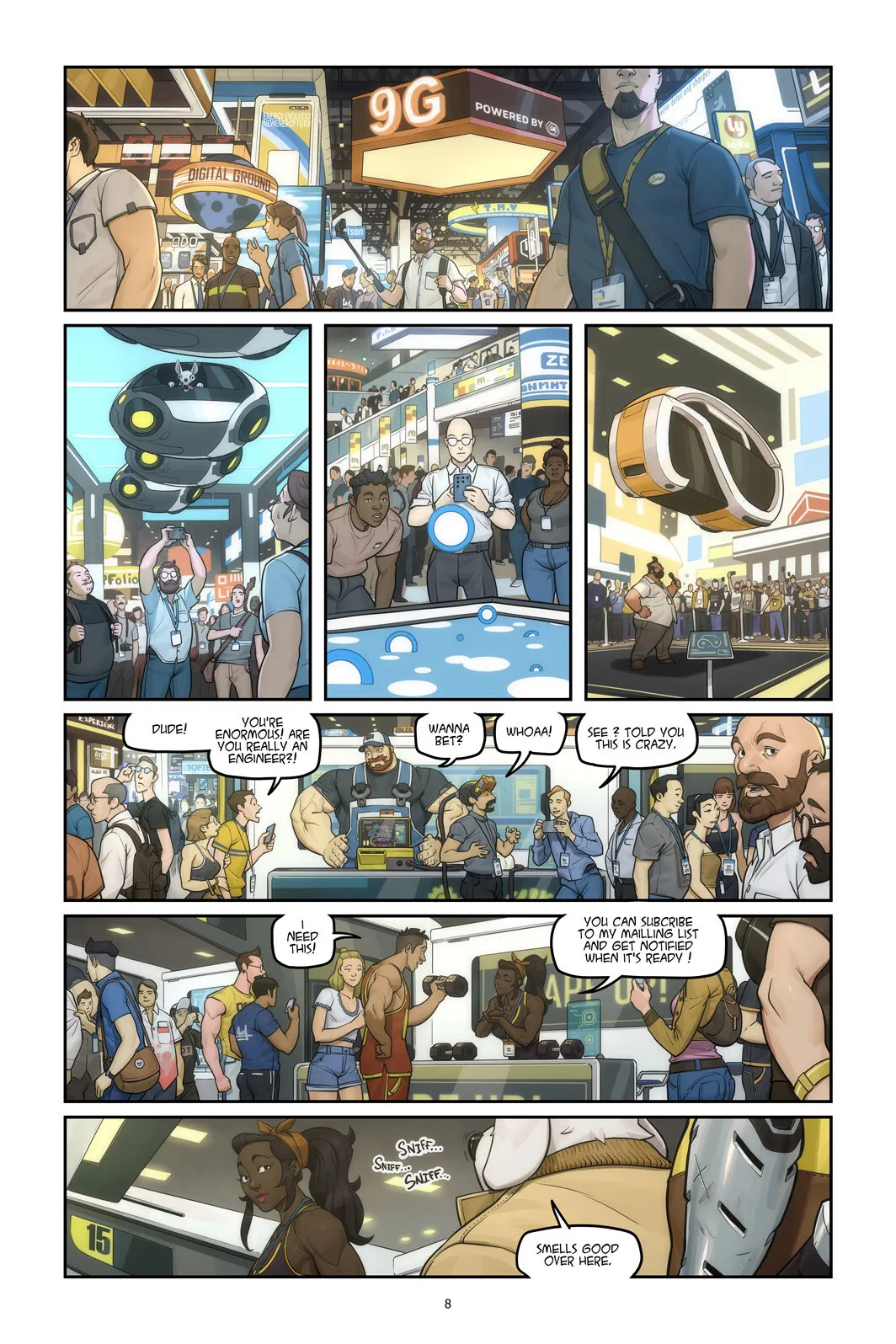 [Nesskain] A&A - Adesina and Armstrong ch.1-2 [hiatus] - Page 9
