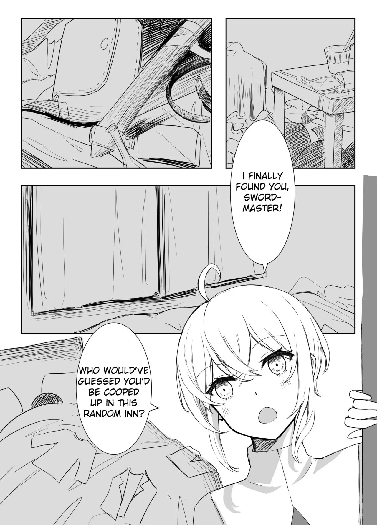 [Boukensha X no Sakaba (Boukensha C)] Maou Toubatsu Shippai Heroine Gisei Normal End de Utsu ni Natta Koutensei Futanari Kenshi to Otokonoko Shinkan no Hanashi | Crestfallen Futanari x Femboy Priest: Prepare to Cum Edition [English] [Decensored] - Page 10