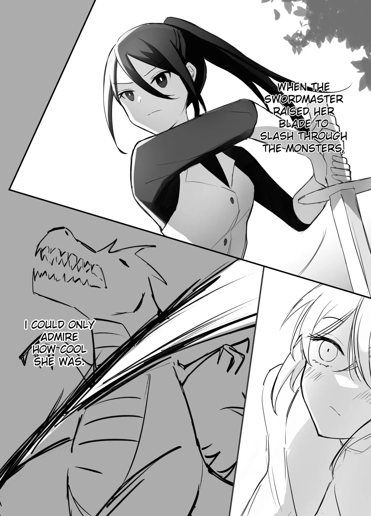 [Boukensha X no Sakaba (Boukensha C)] Maou Toubatsu Shippai Heroine Gisei Normal End de Utsu ni Natta Koutensei Futanari Kenshi to Otokonoko Shinkan no Hanashi | Crestfallen Futanari x Femboy Priest: Prepare to Cum Edition [English] [Decensored] - Page 36