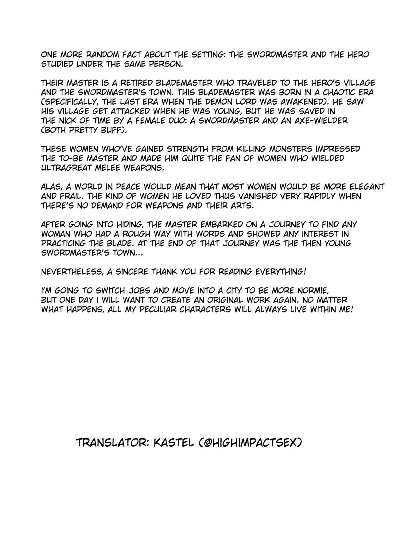 [Boukensha X no Sakaba (Boukensha C)] Maou Toubatsu Shippai Heroine Gisei Normal End de Utsu ni Natta Koutensei Futanari Kenshi to Otokonoko Shinkan no Hanashi | Crestfallen Futanari x Femboy Priest: Prepare to Cum Edition [English] [Decensored] - Page 40