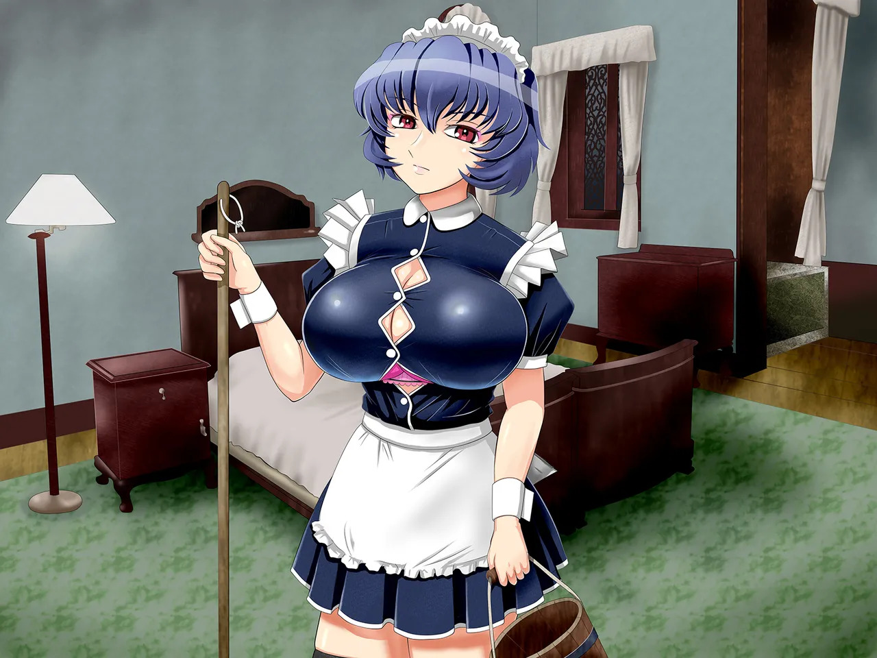 [Mou Dame po] Bokensha o nomikomu monsuta musume no yakata [Textless] - Page 34