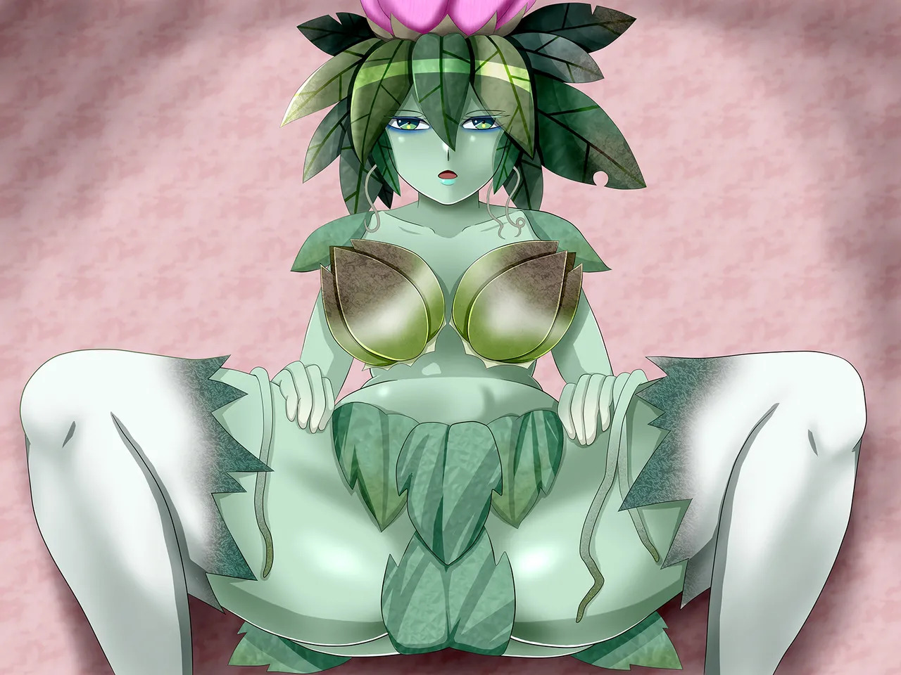 [Mou Dame po] Bokensha o nomikomu monsuta musume no yakata [Textless] - Page 52